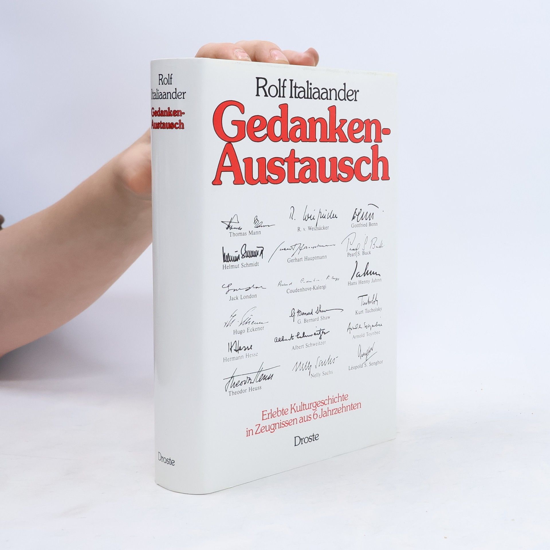 R. v. Weizsäcker Gedanken-Austausch