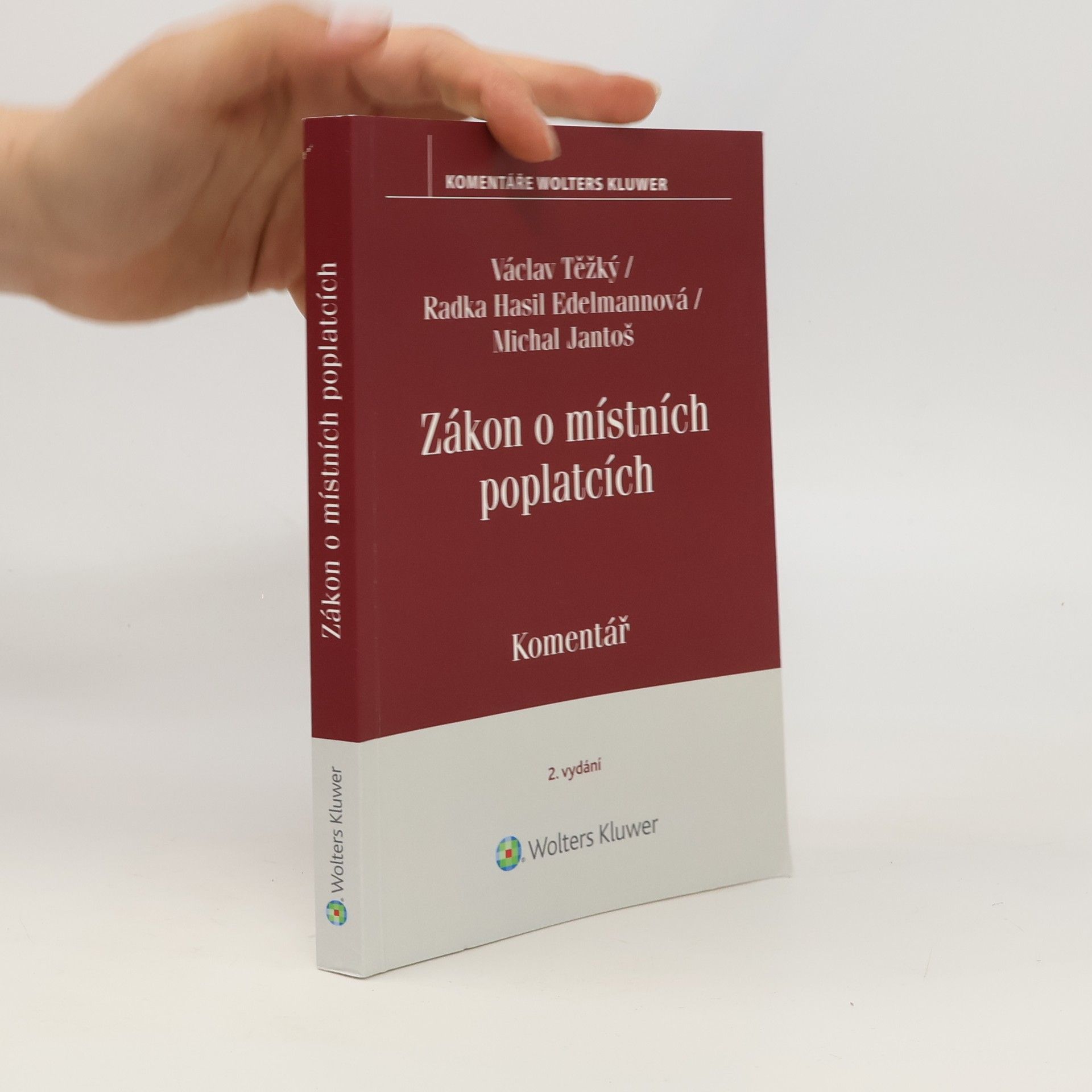 Radka Hasil Edelmannová Zákon o místních poplatcích Komentář