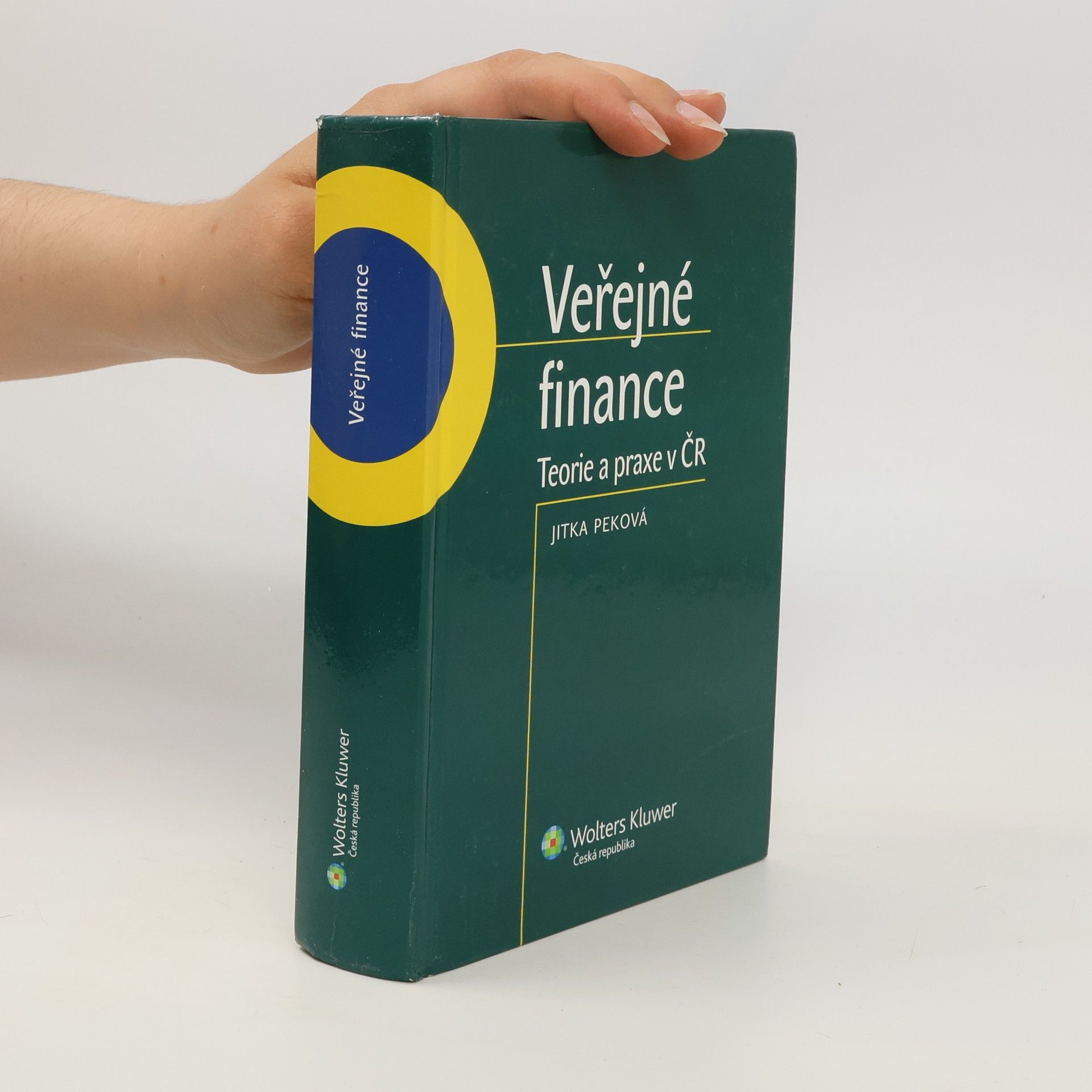Jitka Peková Veřejné finance