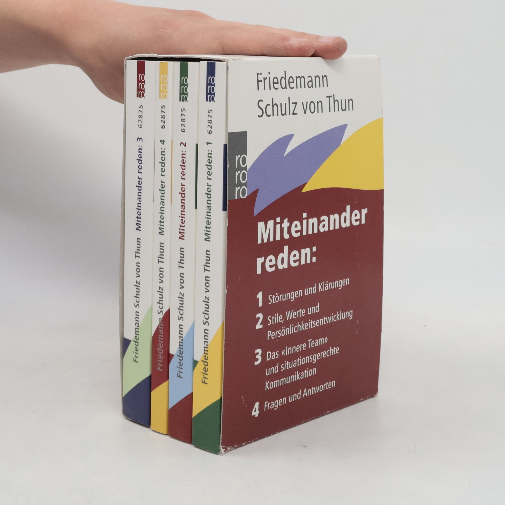 Friedemann Schulz von Thun Miteinander reden 1-4