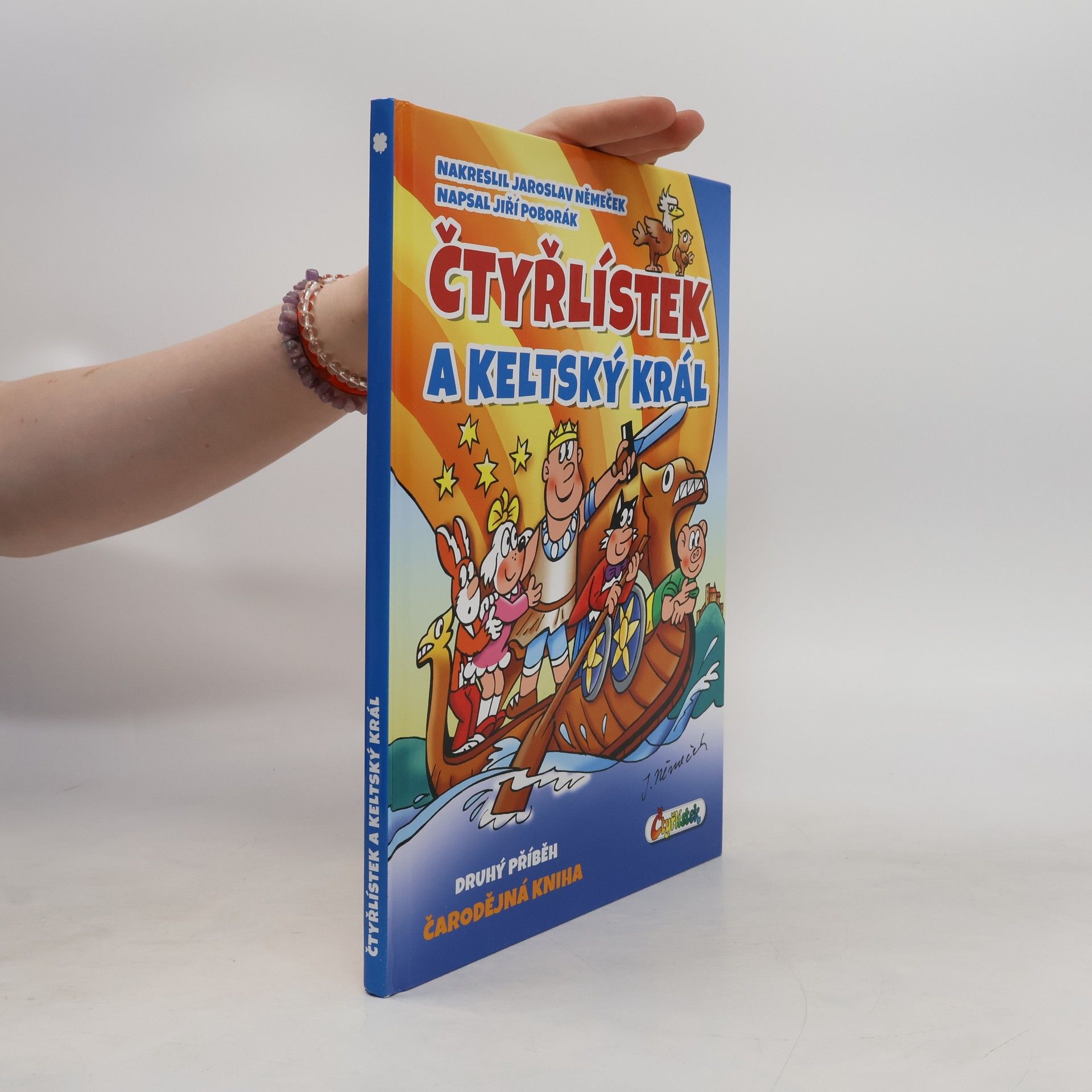 Jiří Poborák Čtyřlístek a keltský král