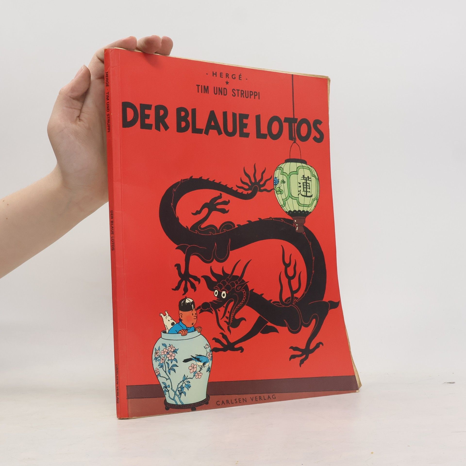Hergé Der blaue Lotos