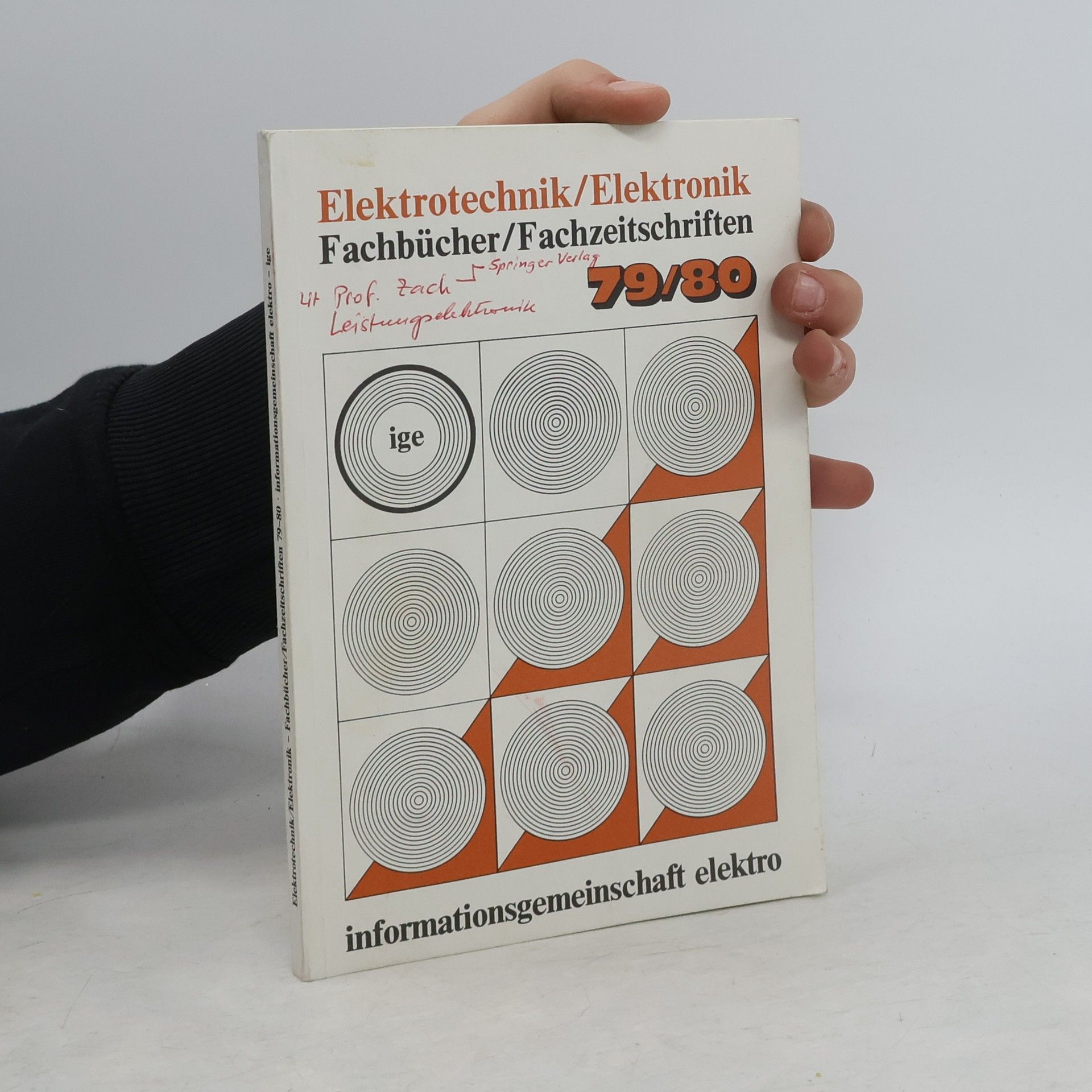Autorenkollektiv Elektrotechnik/Elektronik. Fachbücher/Fachzeitschriften 79/80
