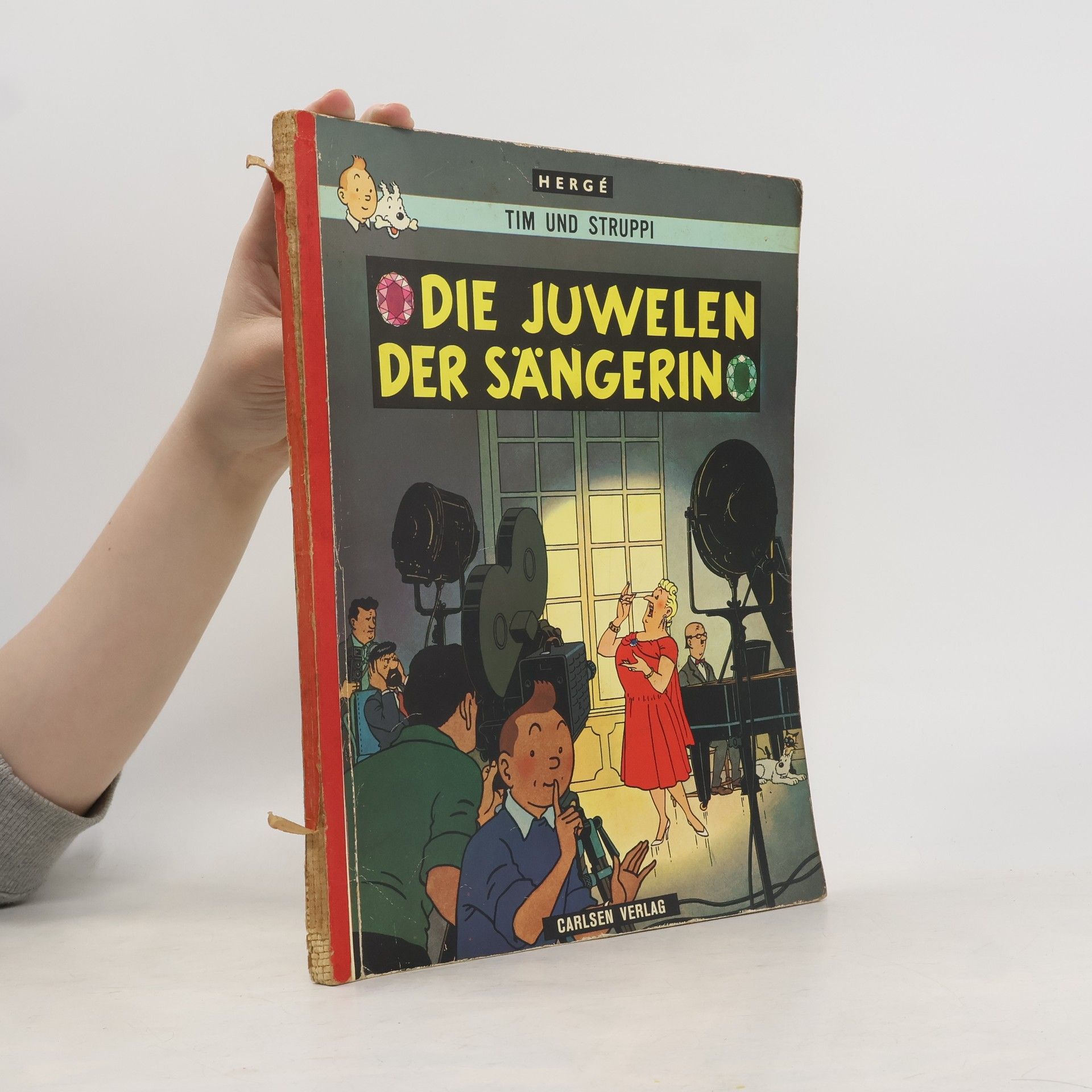 Hergé Tim und Struppi. Die Juwelen der Sängerin