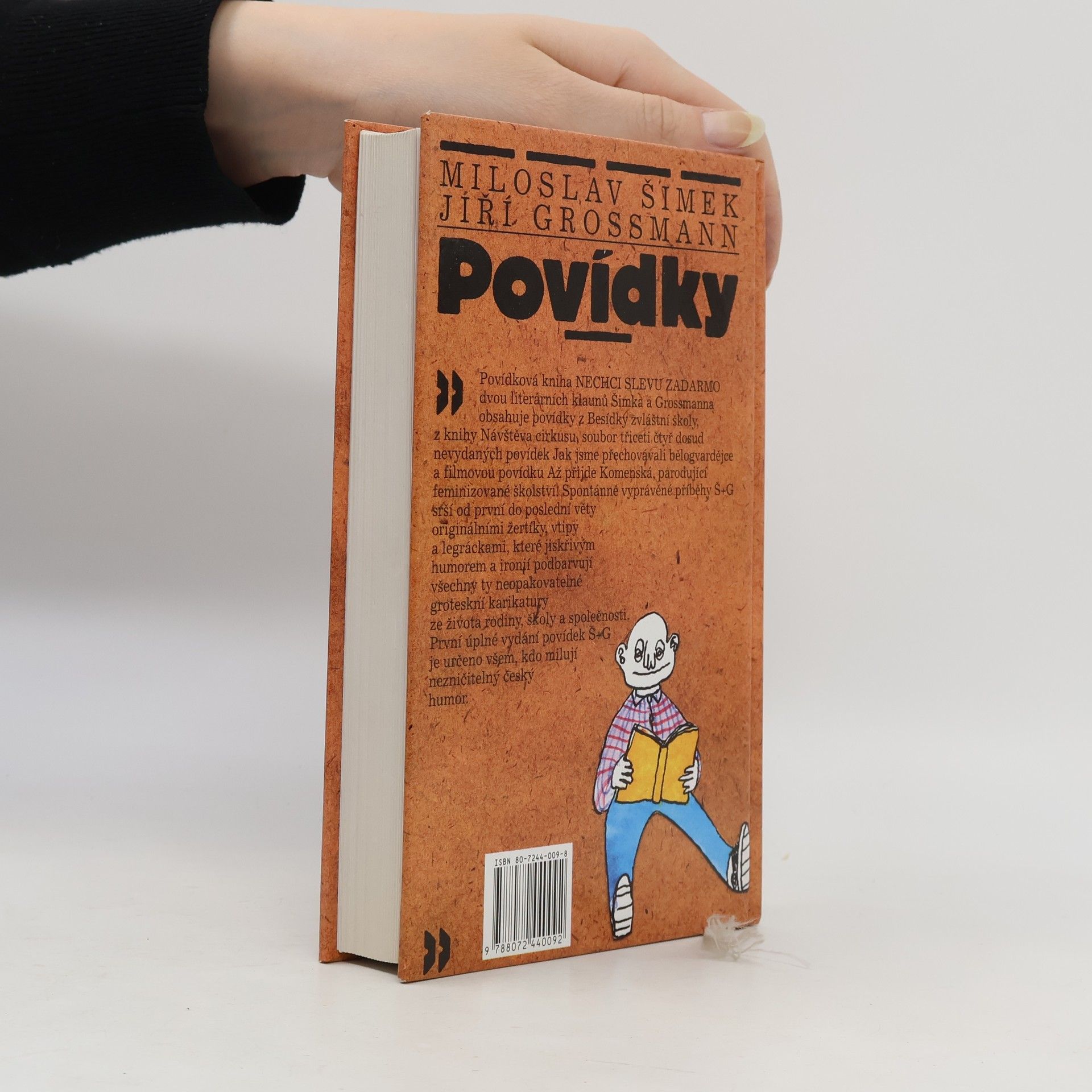 Miloslav Šimek Povídky, aneb, Nechci slevu zadarmo