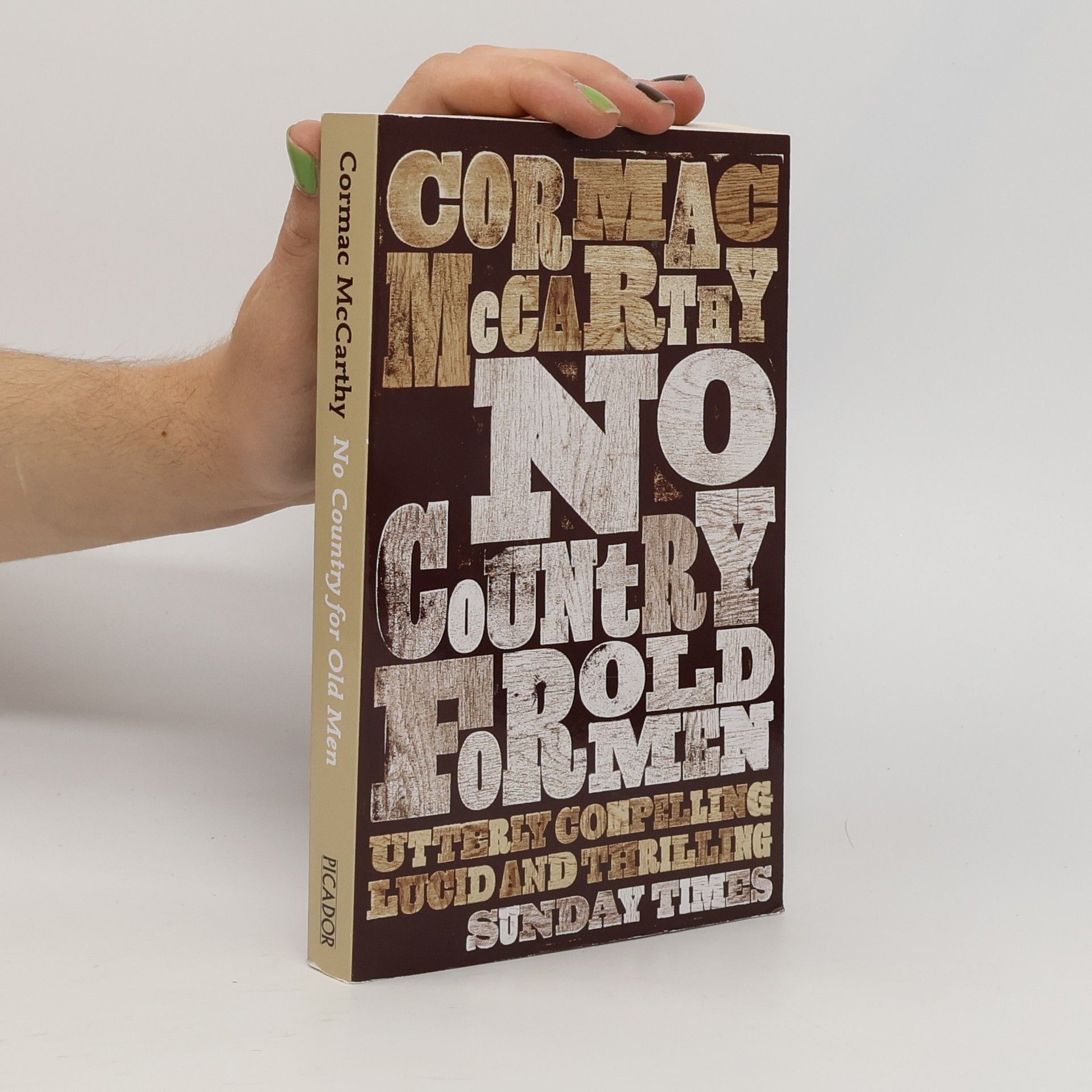 Cormac McCarthy No Country for Old Men. Kein Land für alte Männer, englische Ausgabe