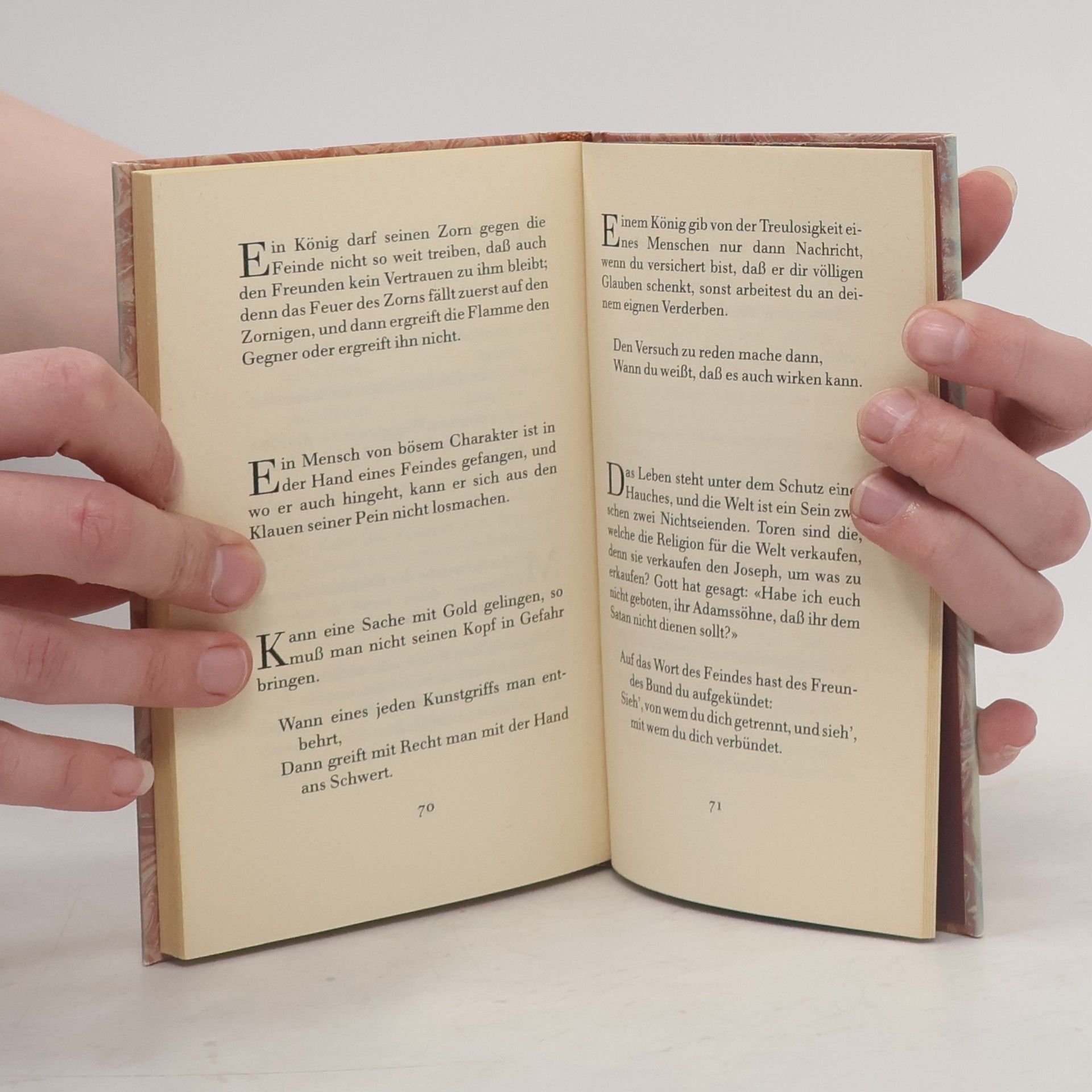 Saadi von Schiras Aus dem Rosengarten. Die schönsten Lehrgeschichten des grossen persischen Dichters und Mystikers
