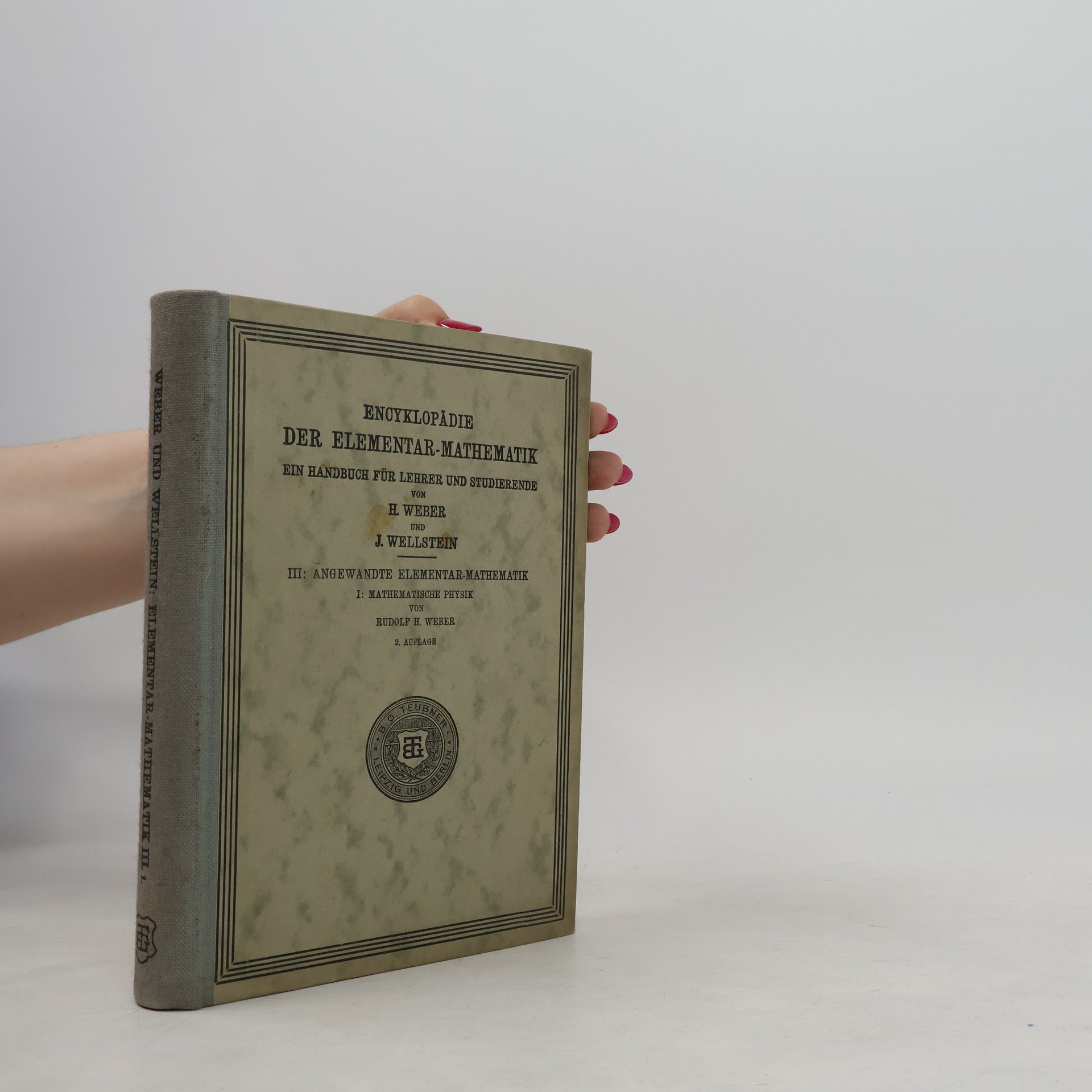 Rudolf Weber-Fas Angewandte Elementar-Mathematik 1