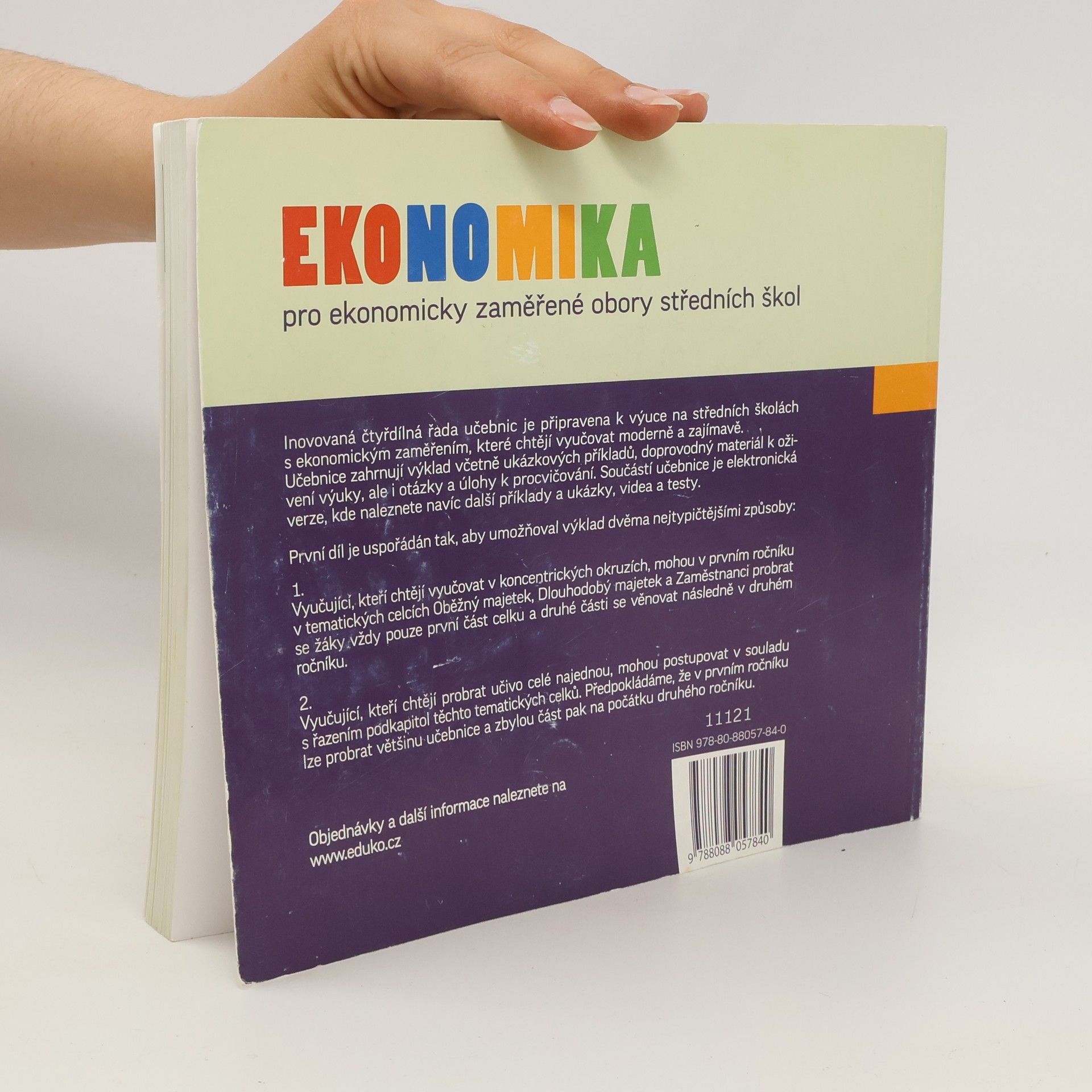 Otto Münch Ekonomika pro ekonomicky zaměřené obory středních škol. 1