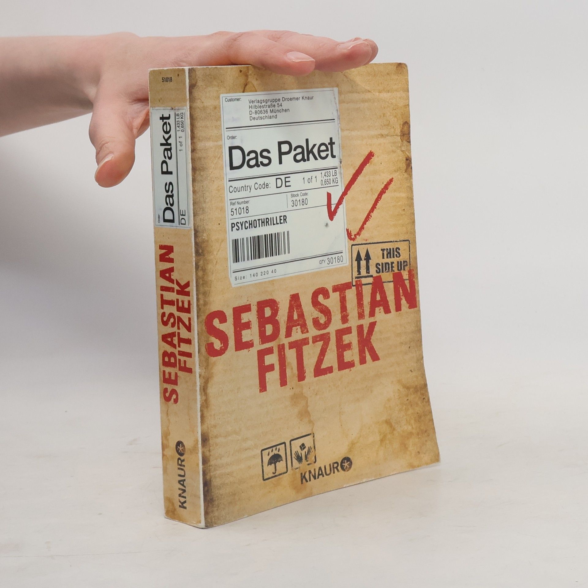 Sebastian Fitzek Das Paket