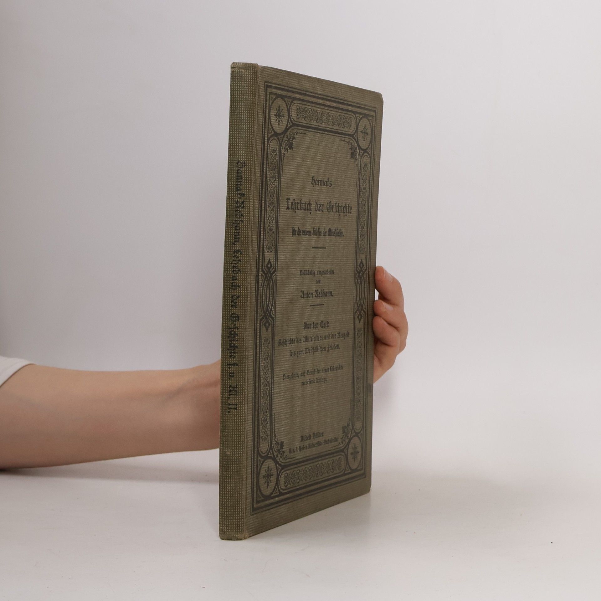Emanuel Hannak Hannaks Lehrbuch der Geschichte 2