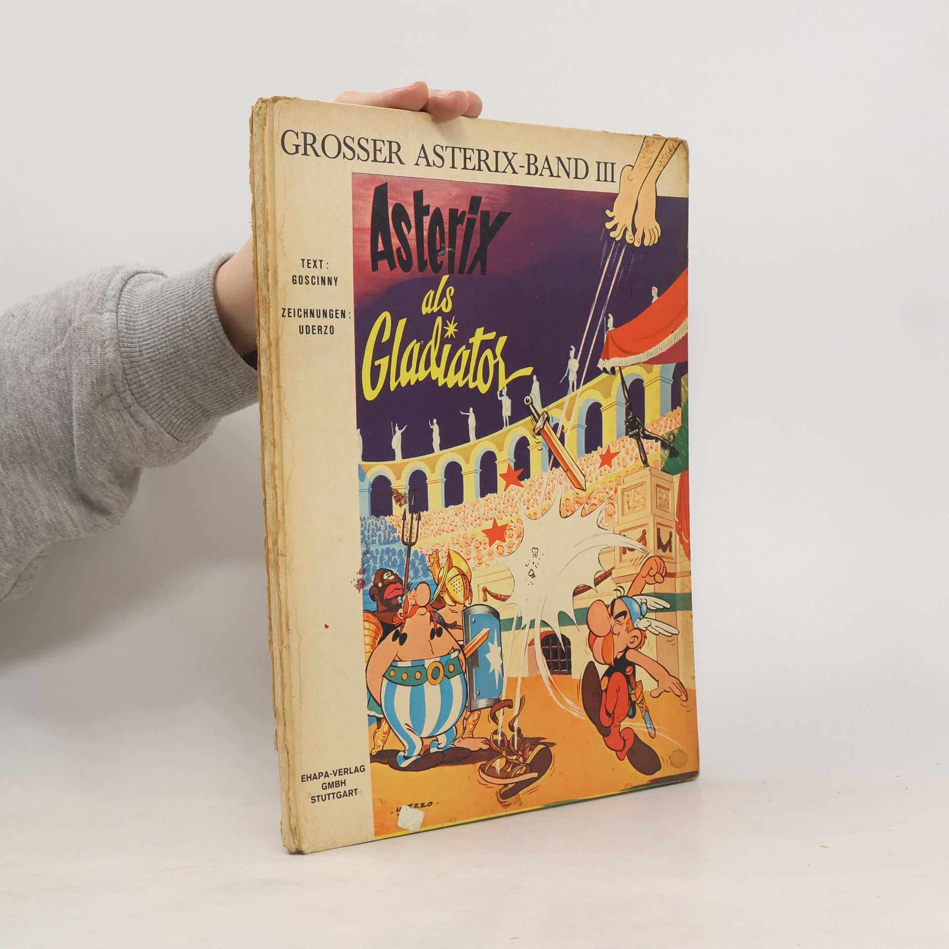 René Goscinny Asterix als Gladiator