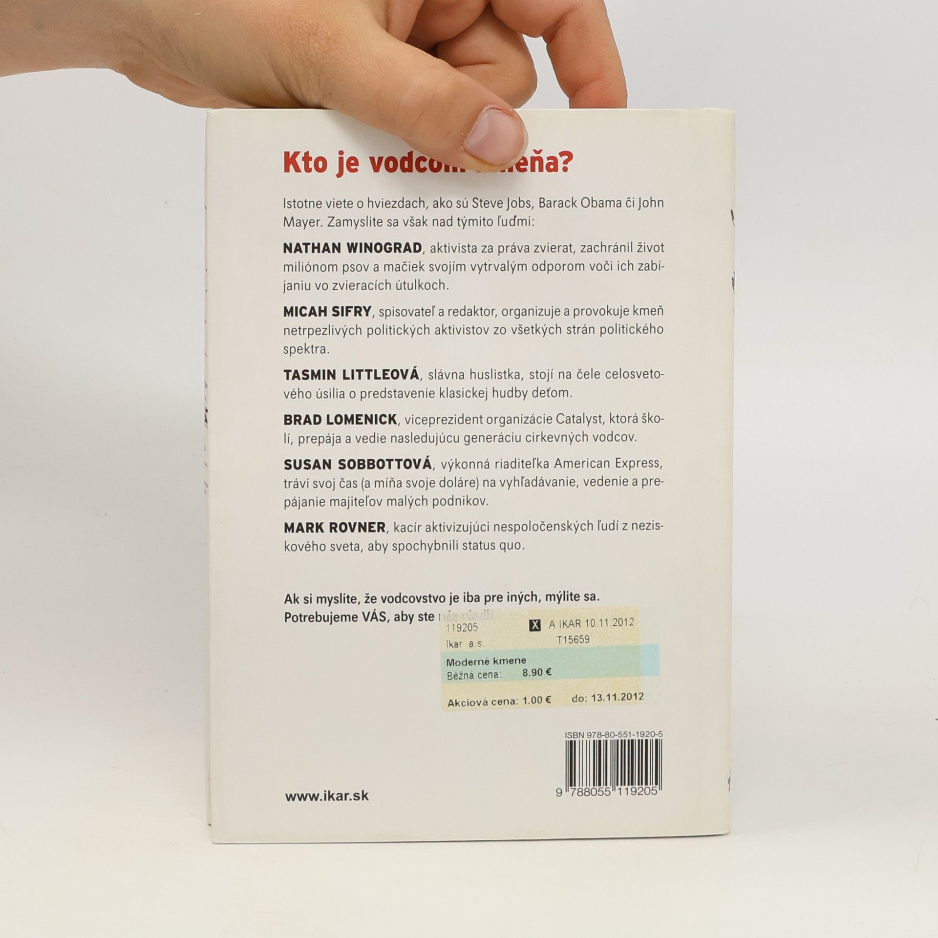 Seth Godin Moderné kmene : potrebujeme vás, aby ste nás viedli