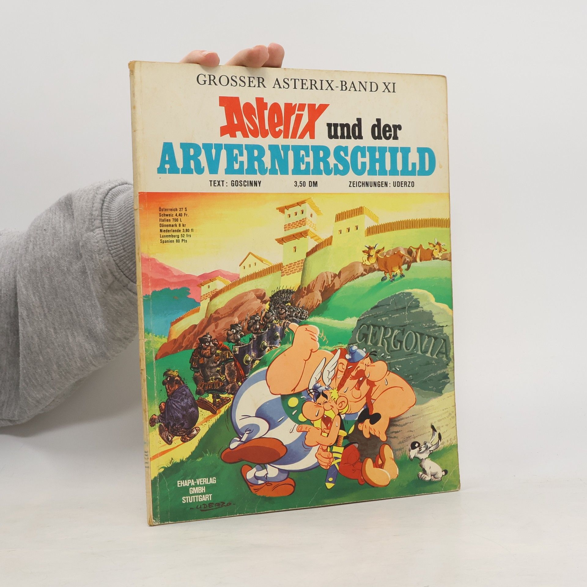 René Goscinny Grosser Asterix Band XI. Asterix und der Arvernerschild