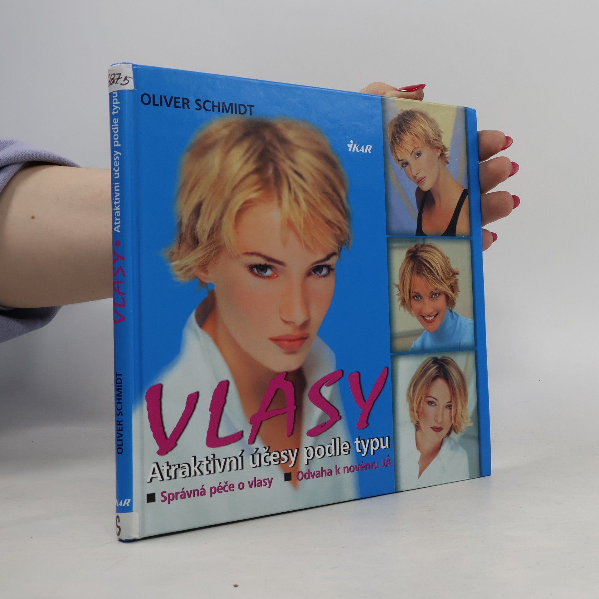 Oliver Schmidt Vlasy - atraktivní účesy podle typu : správná péče o vlasy, odvaha k novému já