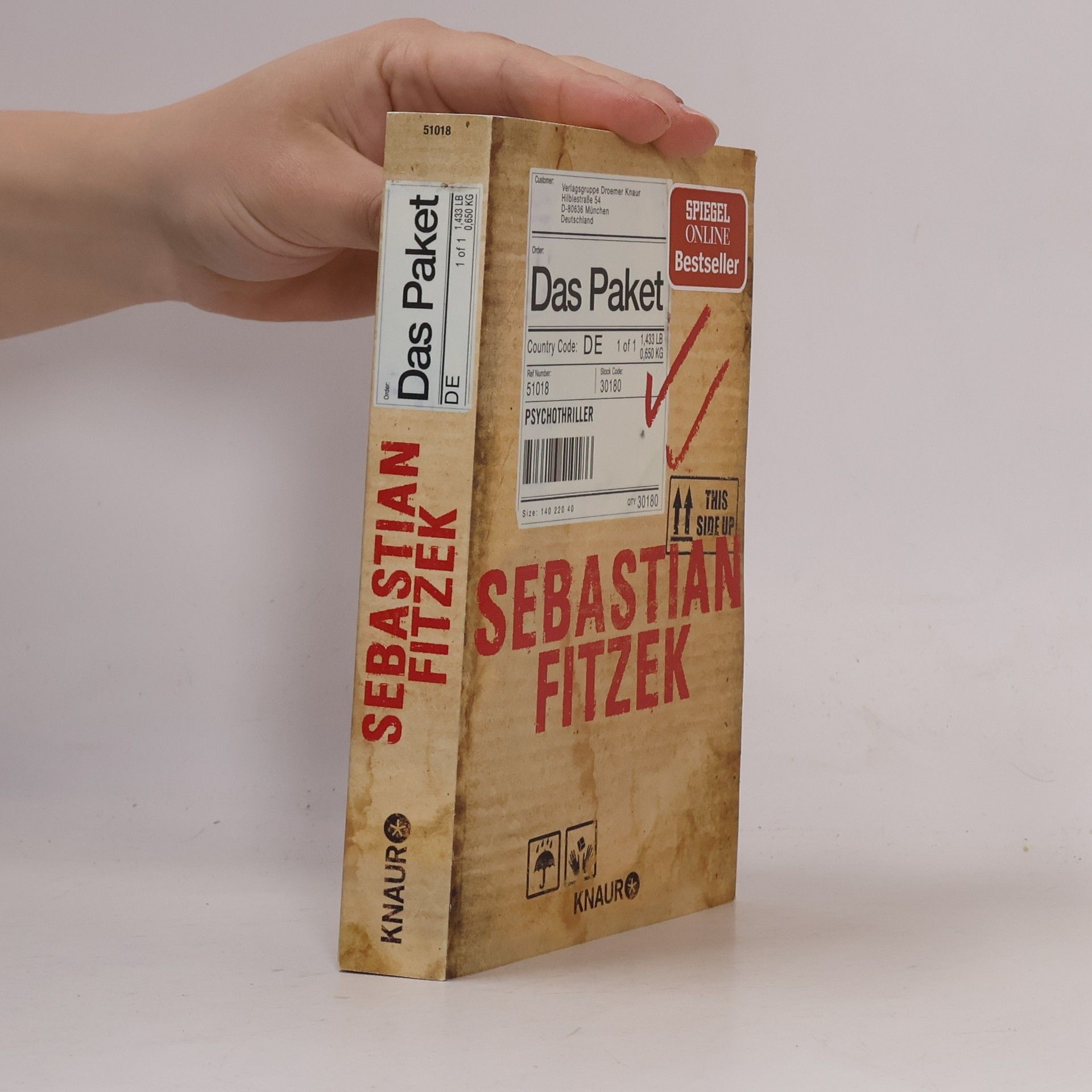 Sebastian Fitzek Das Paket