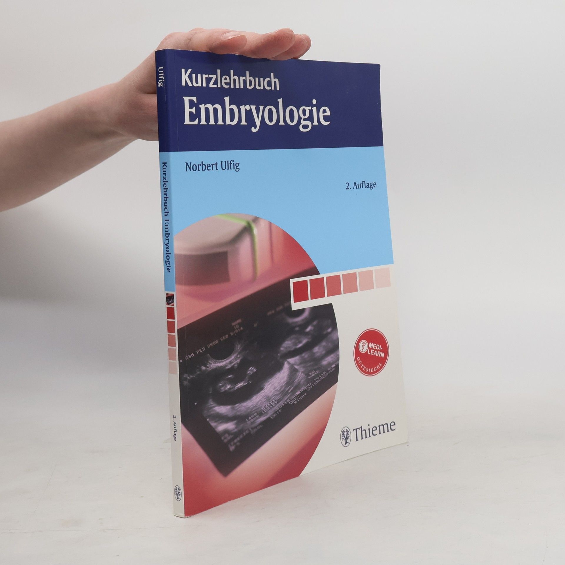 Norbert Ulfig Kurzlehrbuch Embryologie - 2. Auflage
