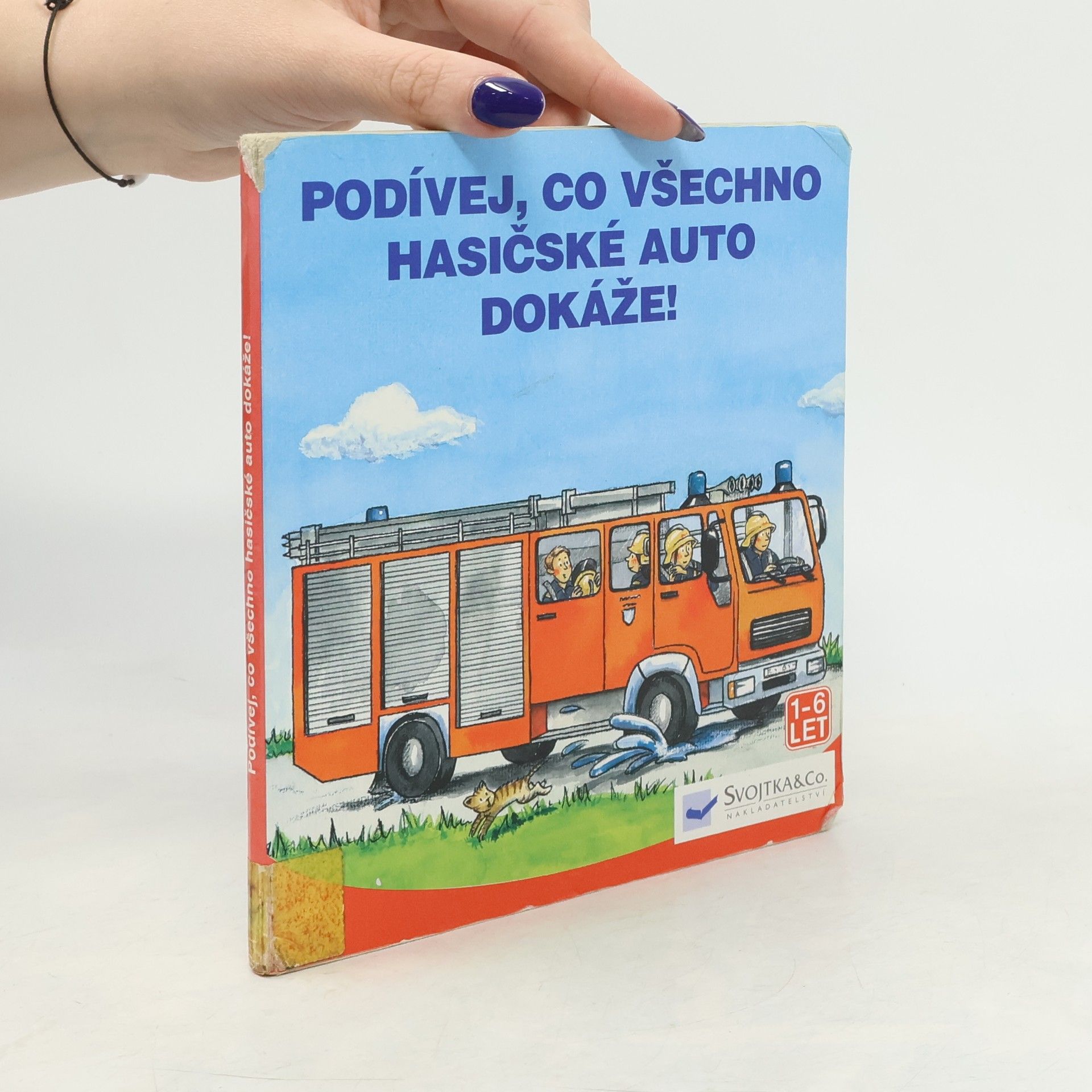 Podívej, co všechno hasičské auto dokáže!