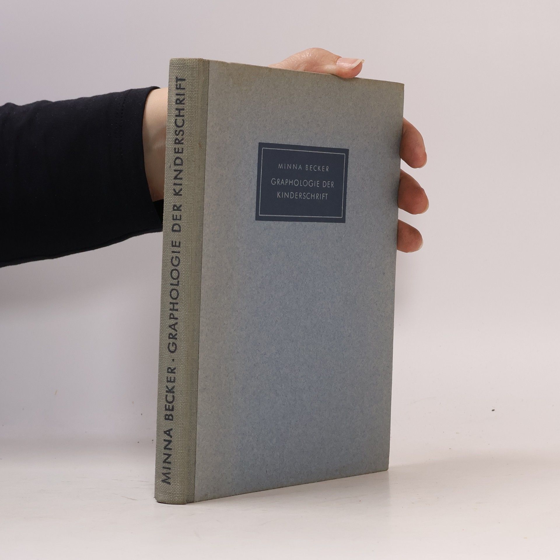 Minna Becker Graphologie der Kinderschrift
