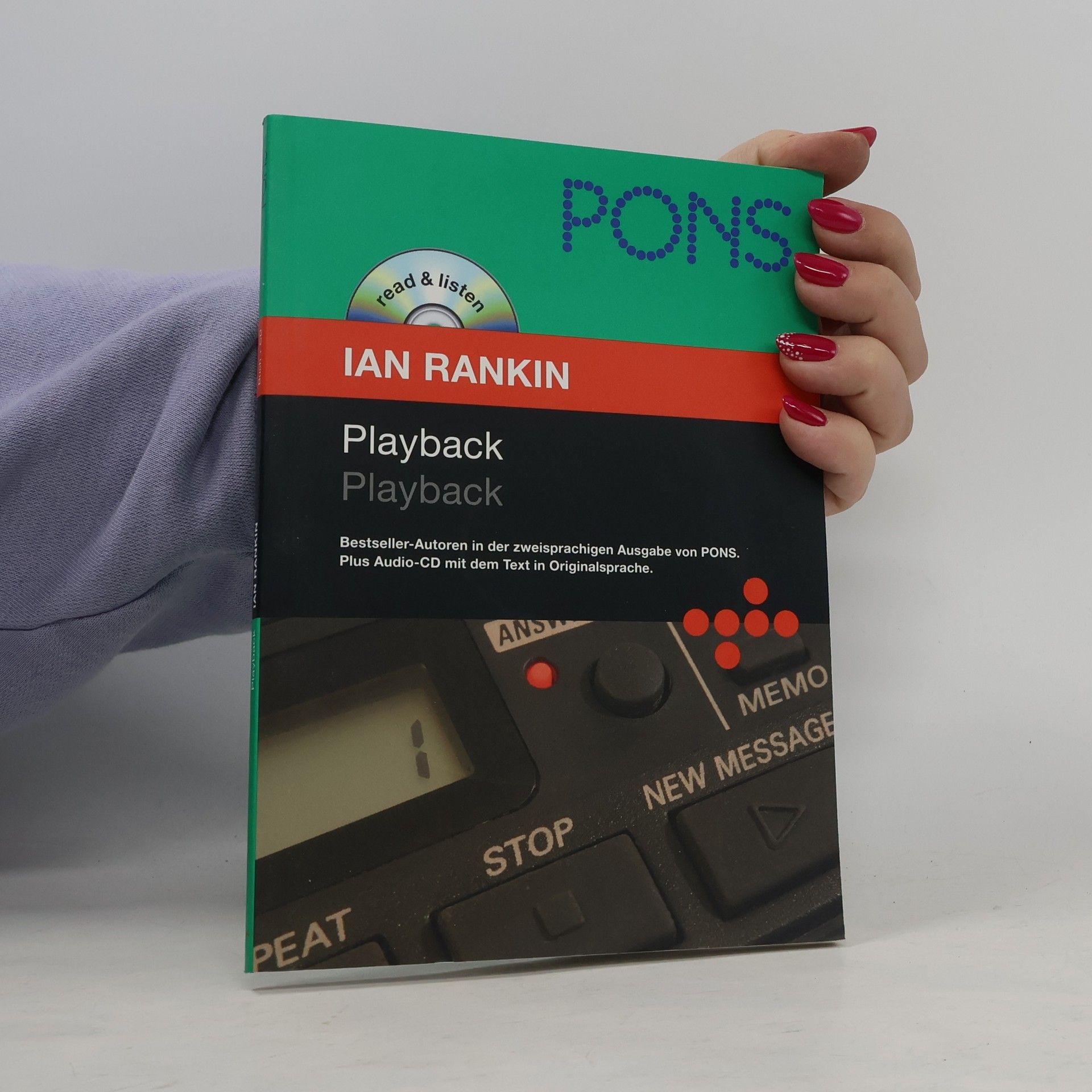 PONS read & listen: Playback: Bestseller-Autoren in der zweisprachigen Ausgabe von PONS. Plus Audio-CD mit dem Text in Originalsprache.