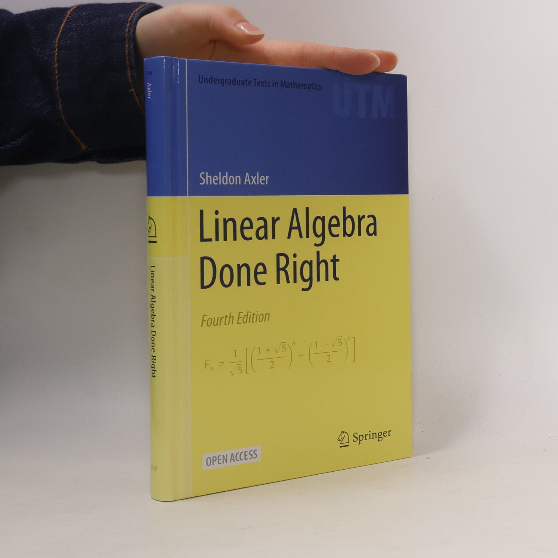 Sheldon Axler Linear Algebra Done Right