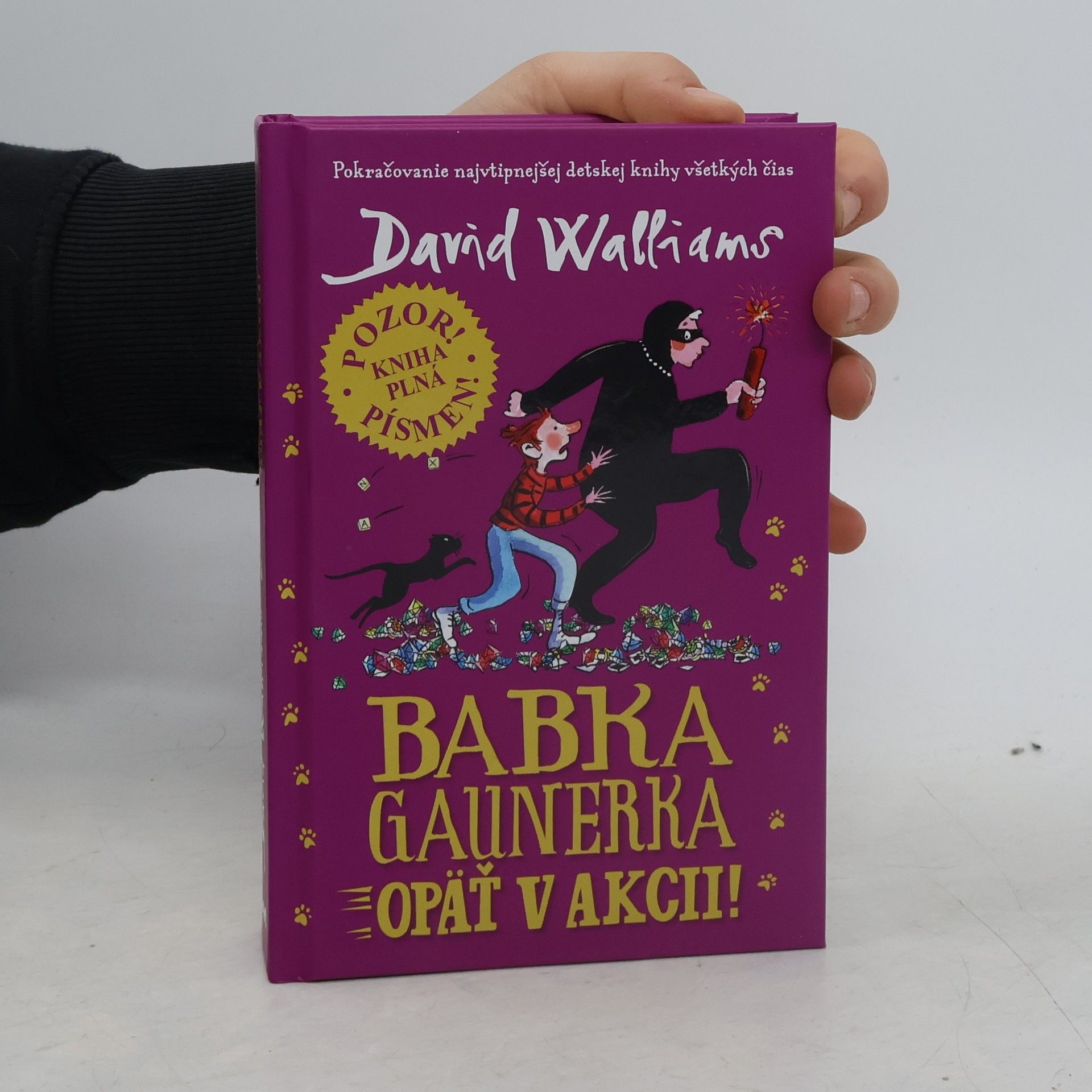 David Walliams Babka gaunerka opäť v akcii