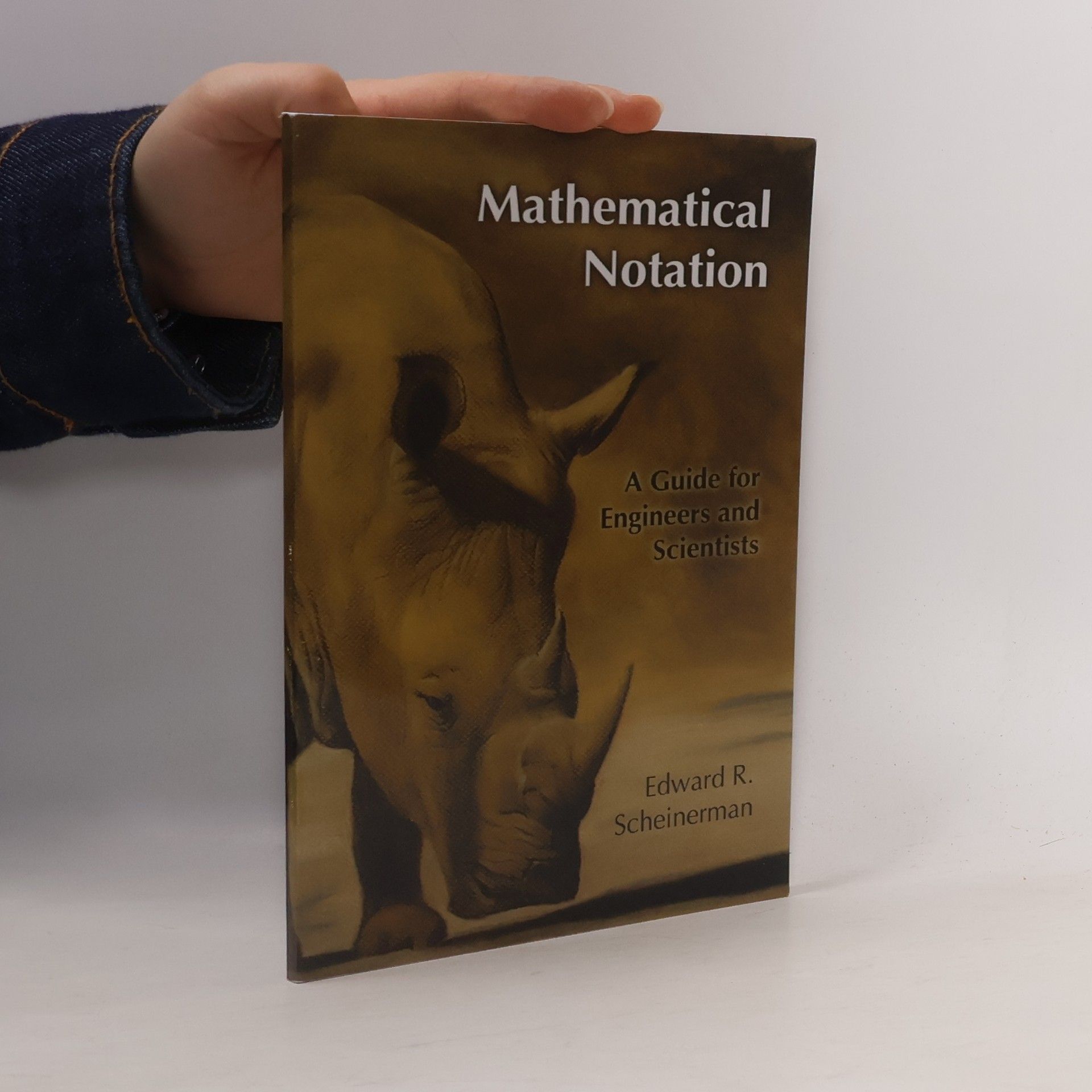 Edward R Scheinerman Mathematical Notation