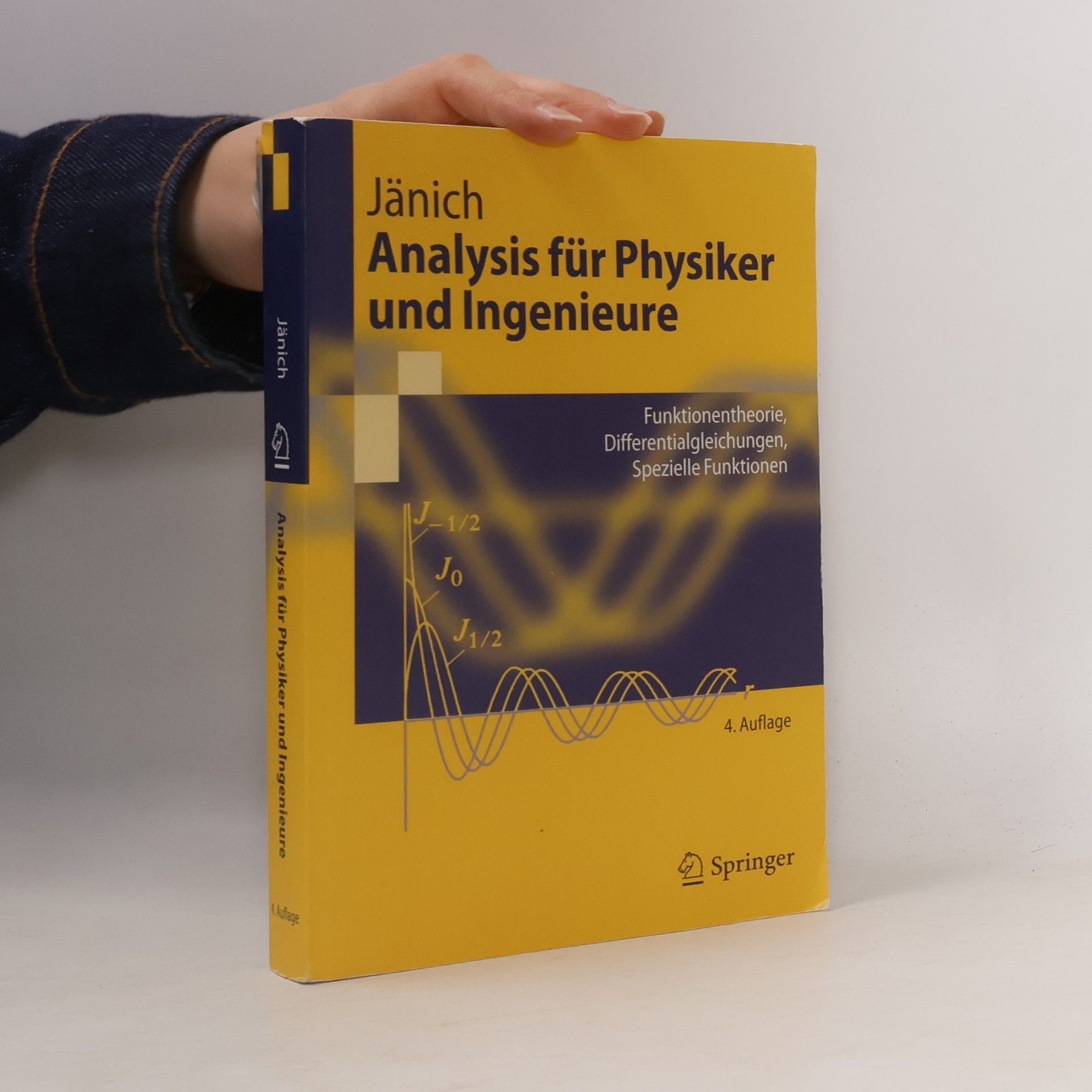Klaus Jänich Springer-Lehrbuch: Analysis für Physiker und Ingenieure