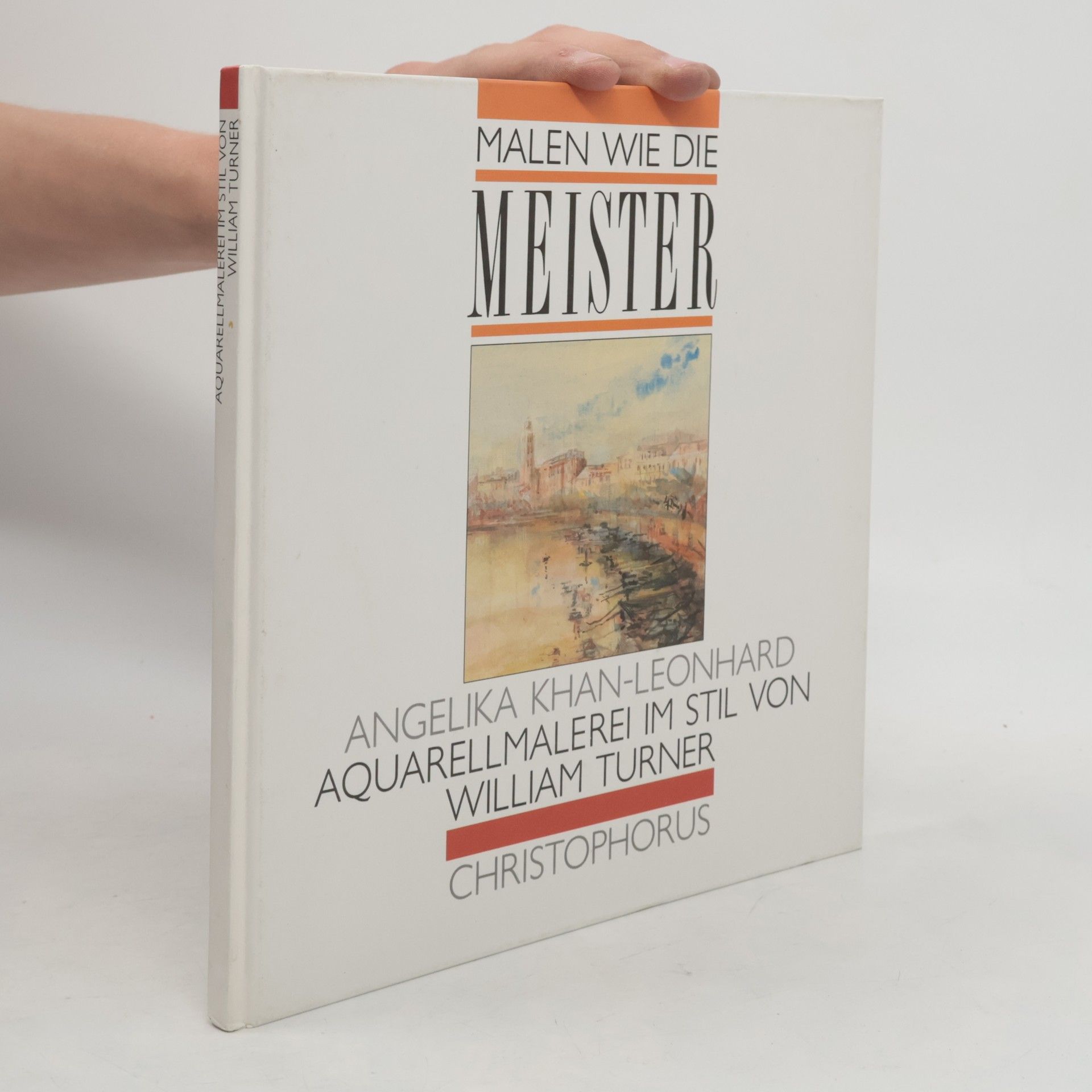 Angelika Khan-Leonhard Aquarellmalerei im Stil von William Turner