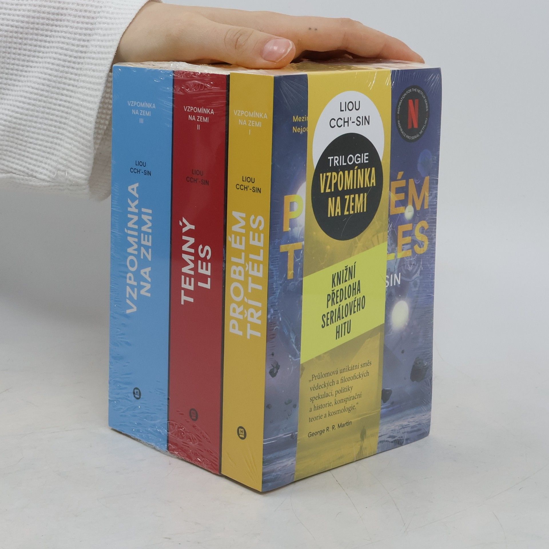Cixin Liu Vzpomínka na Zemi BOX 1-3
