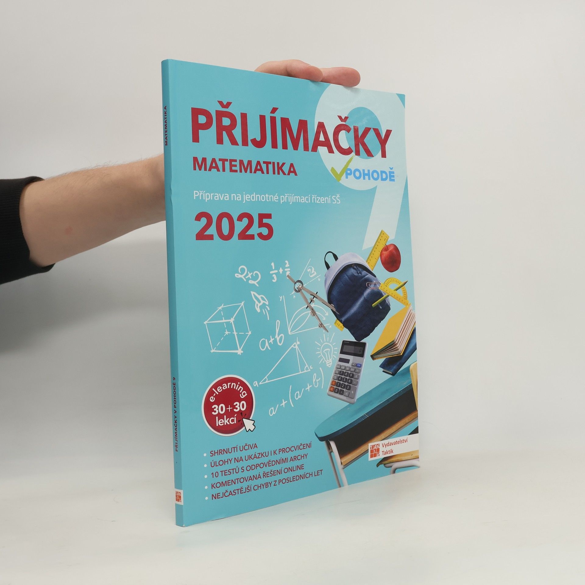 TAKTIK Přijímačky 9 Matematika + E-learning 2025