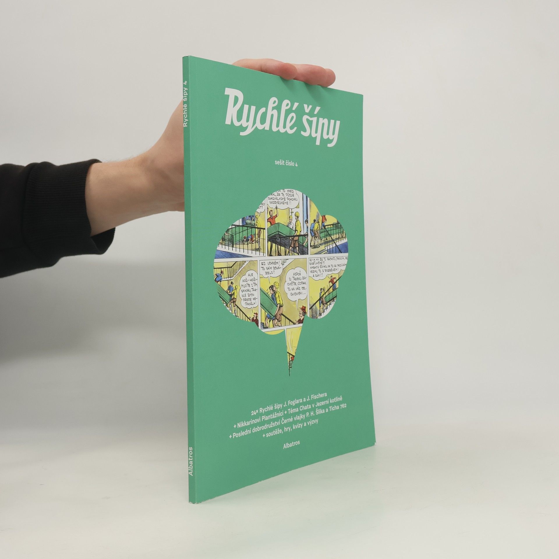 Jaroslav Foglar Rychlé šípy. Sešit číslo 4