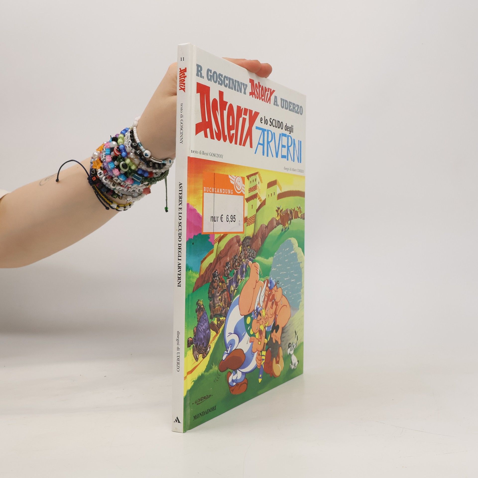 Albert Uderzo Asterix e lo scudo degli Arverni