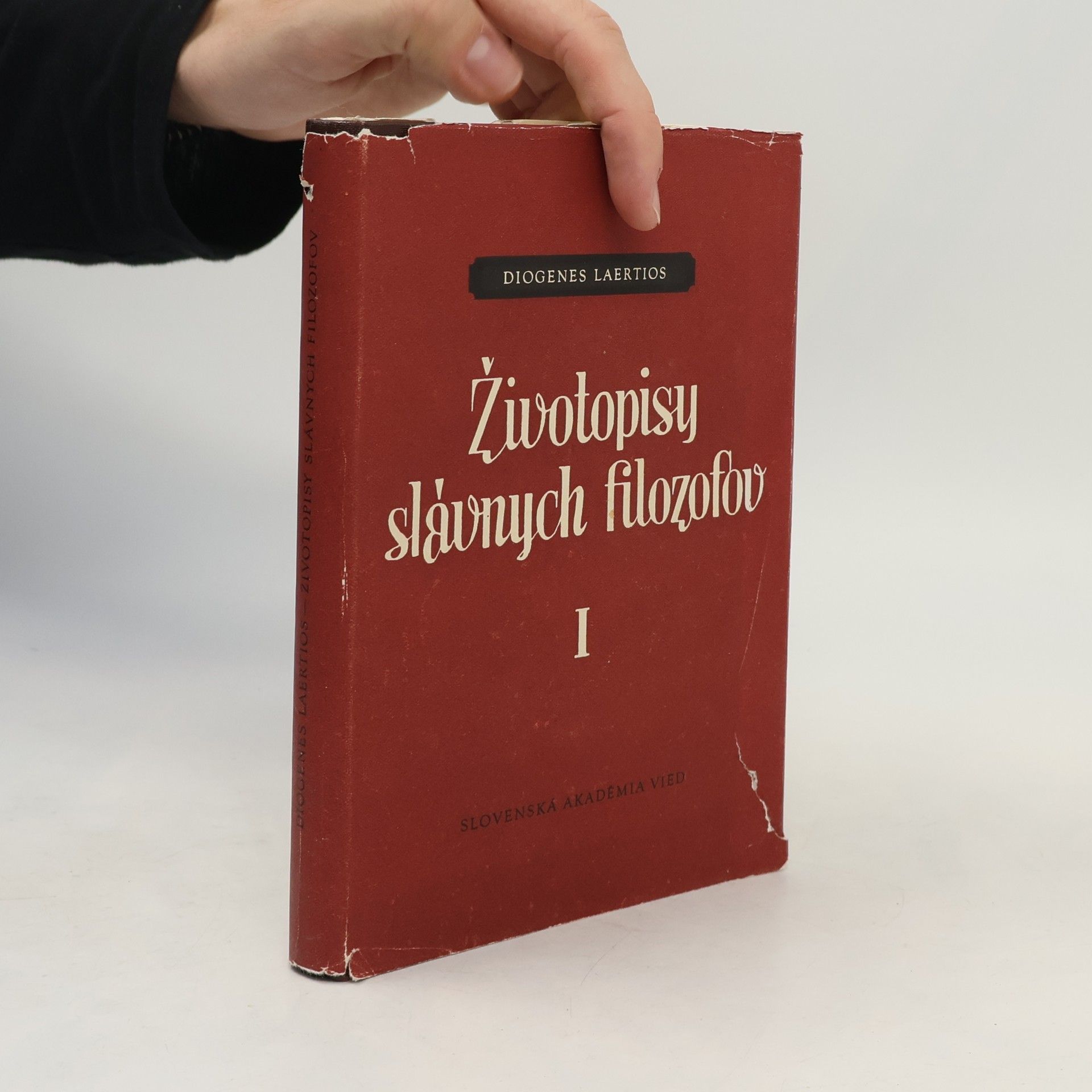 Diogenes Laertius Životopisy slávnych filozofov I