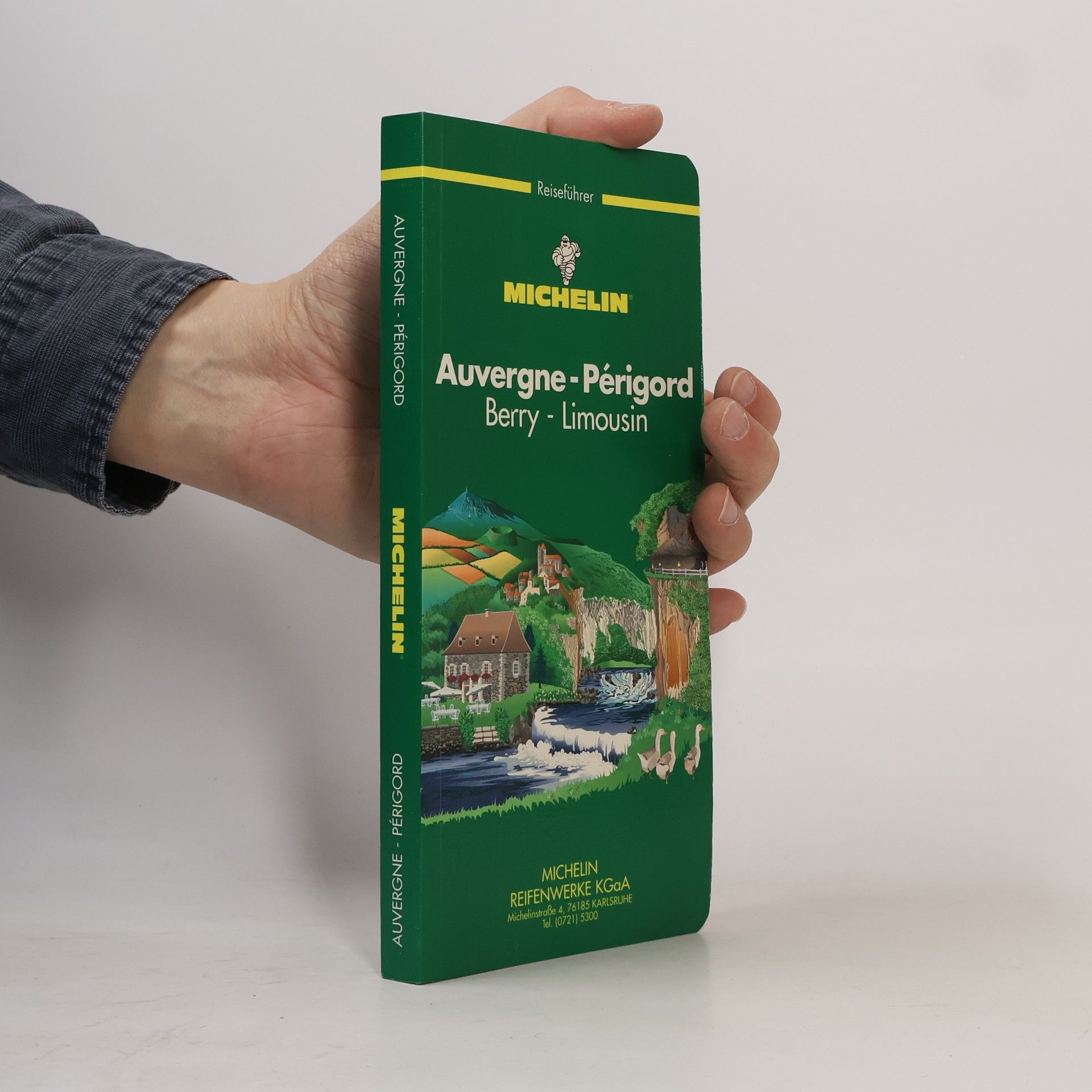 Kolektiv autorů Michelin Auvergne, Perigord