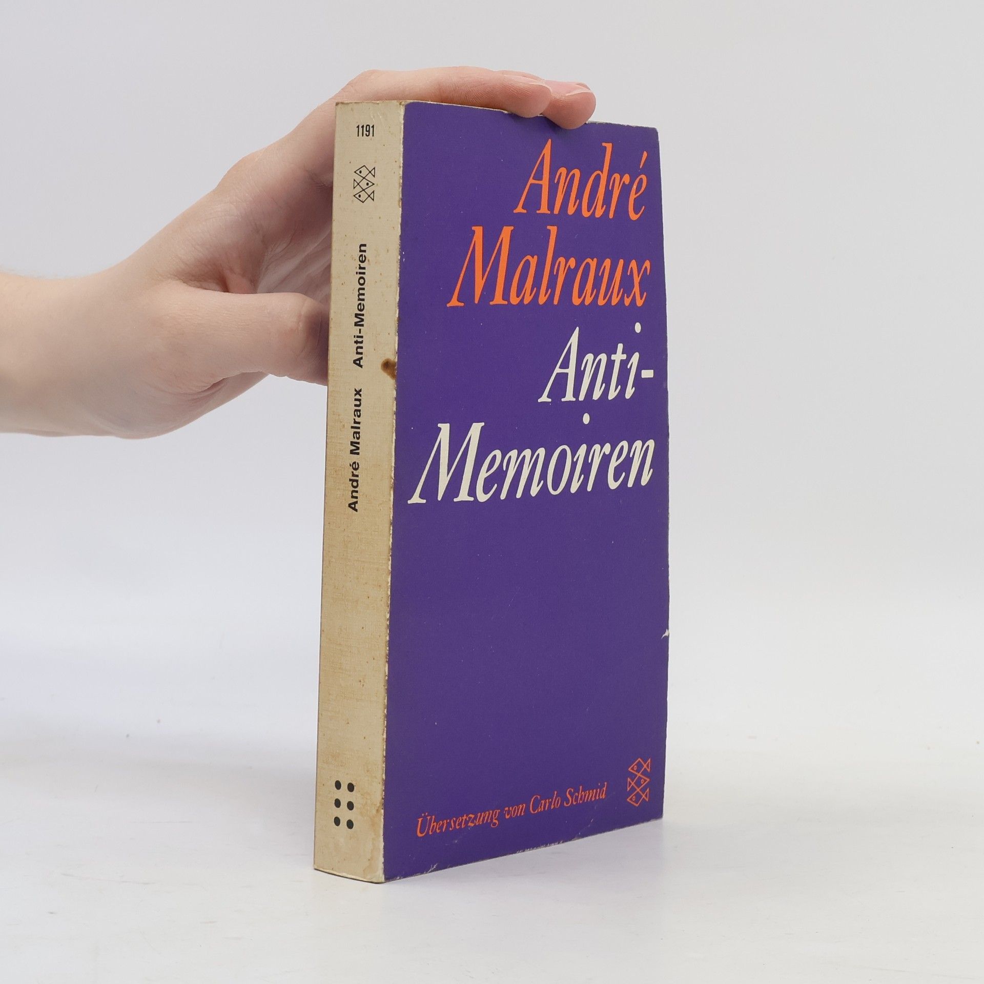 André Malraux Anti-Memoiren