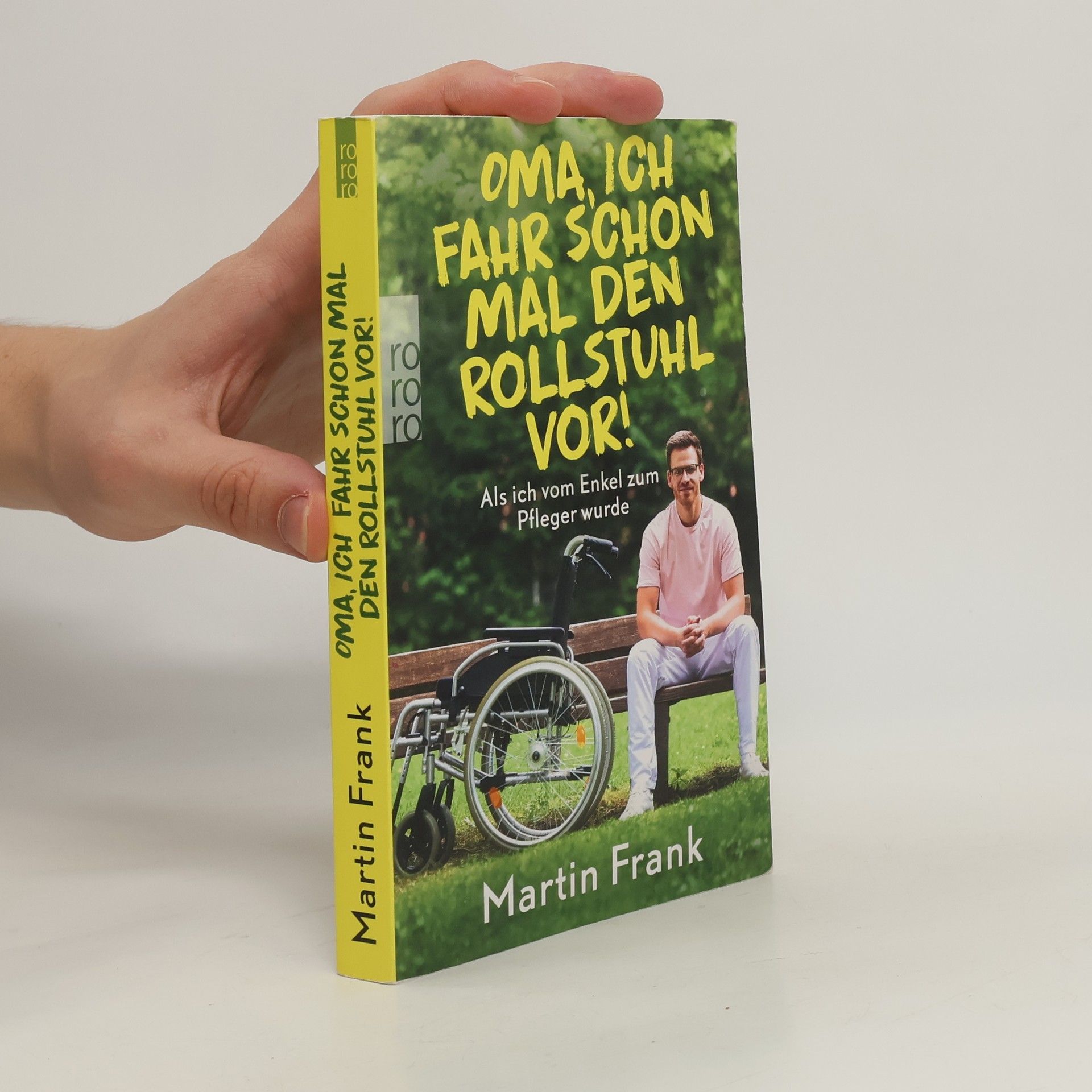 Frank-Martin Goos Oma, ich fahr schon mal den Rollstuhl vor!
