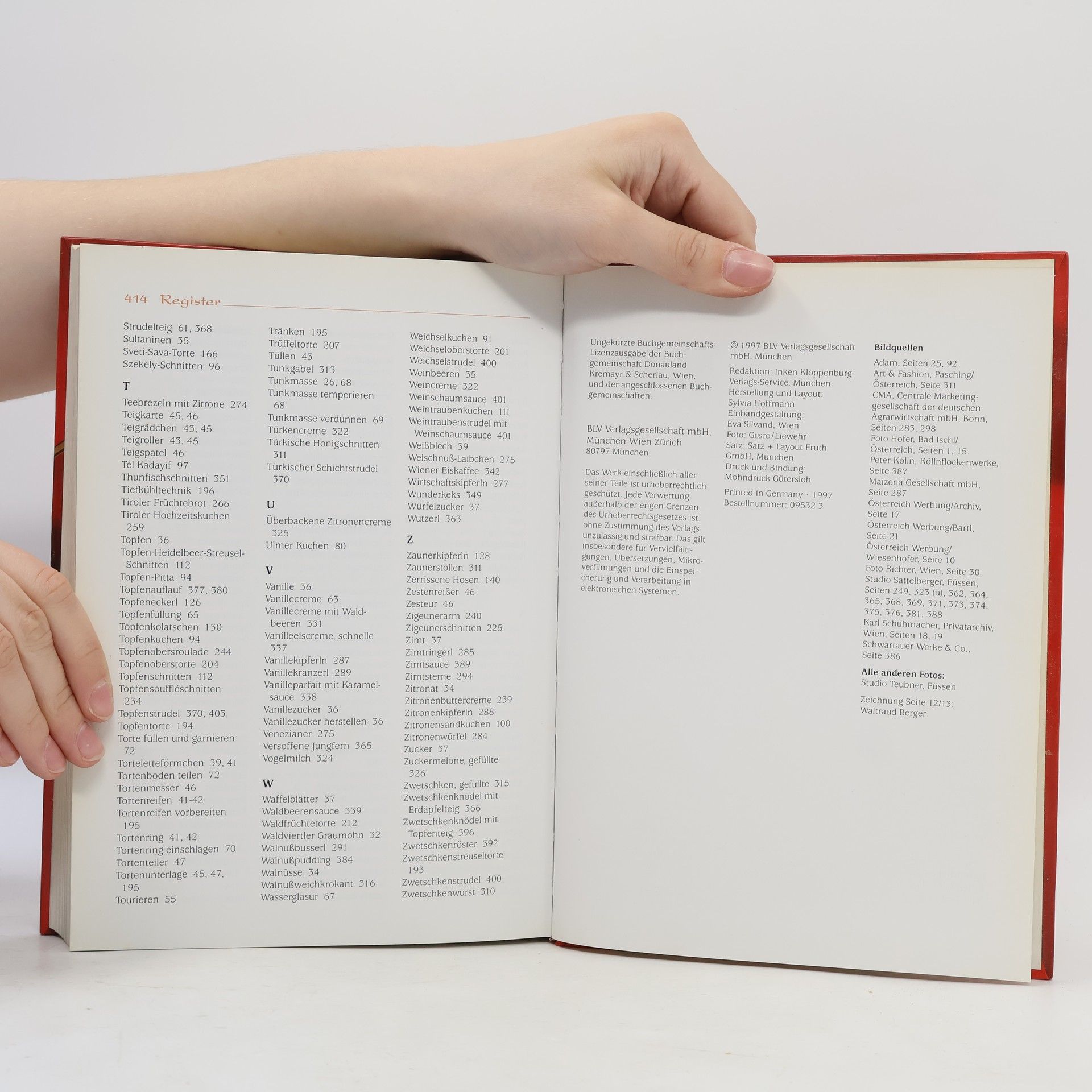 Josef Zauner Das große Buch der Österreichischen Mehlspeisen