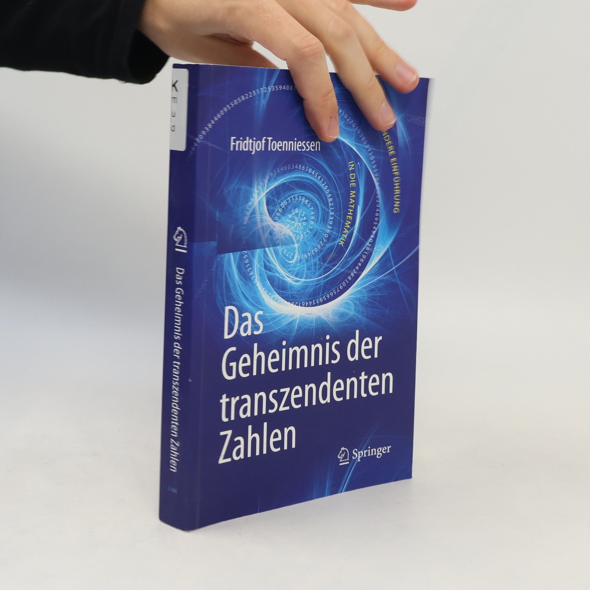 Fridtjof Toenniessen Das Geheimnis der transzendenten Zahlen