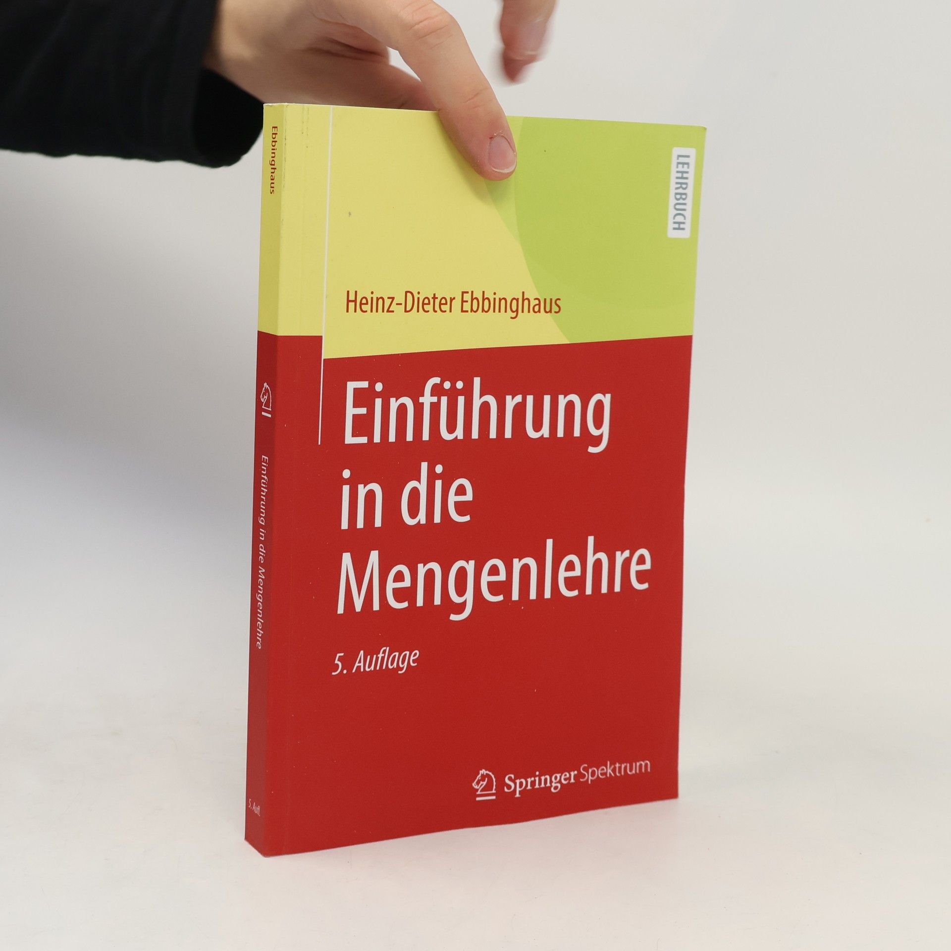 Heinz-Dieter Ebbinghaus Einführung in die Mengenlehre