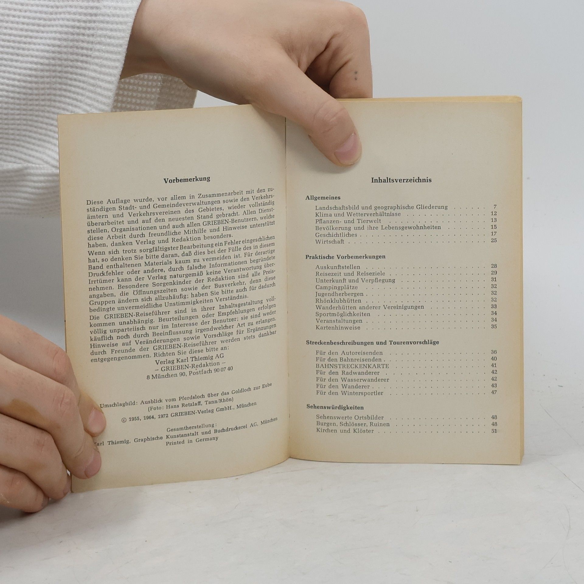 Various authors Grieben. Rhön und Hassberge
