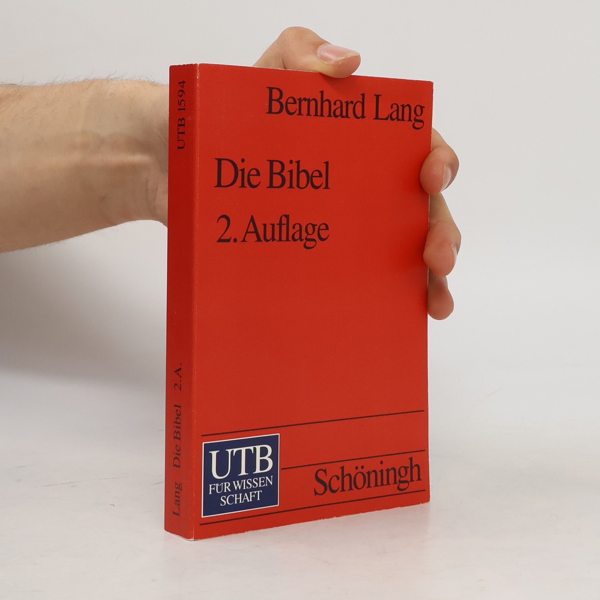 Bernhard Lang UTB - 1594: Die Bibel