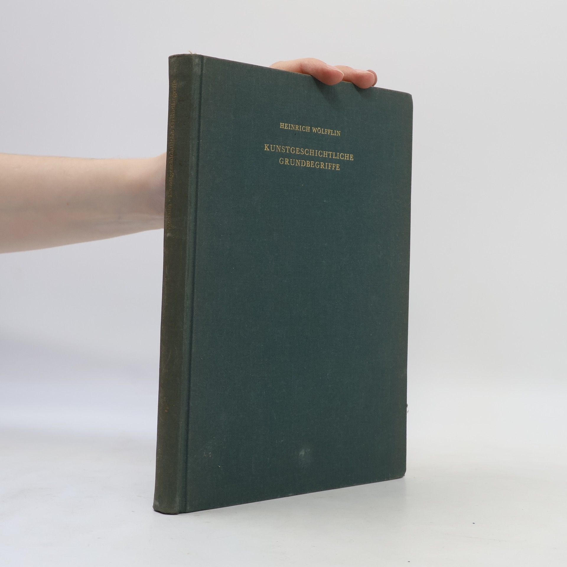 Heinrich Wölfflin Kunstgeschichtliche Grundbegriffe