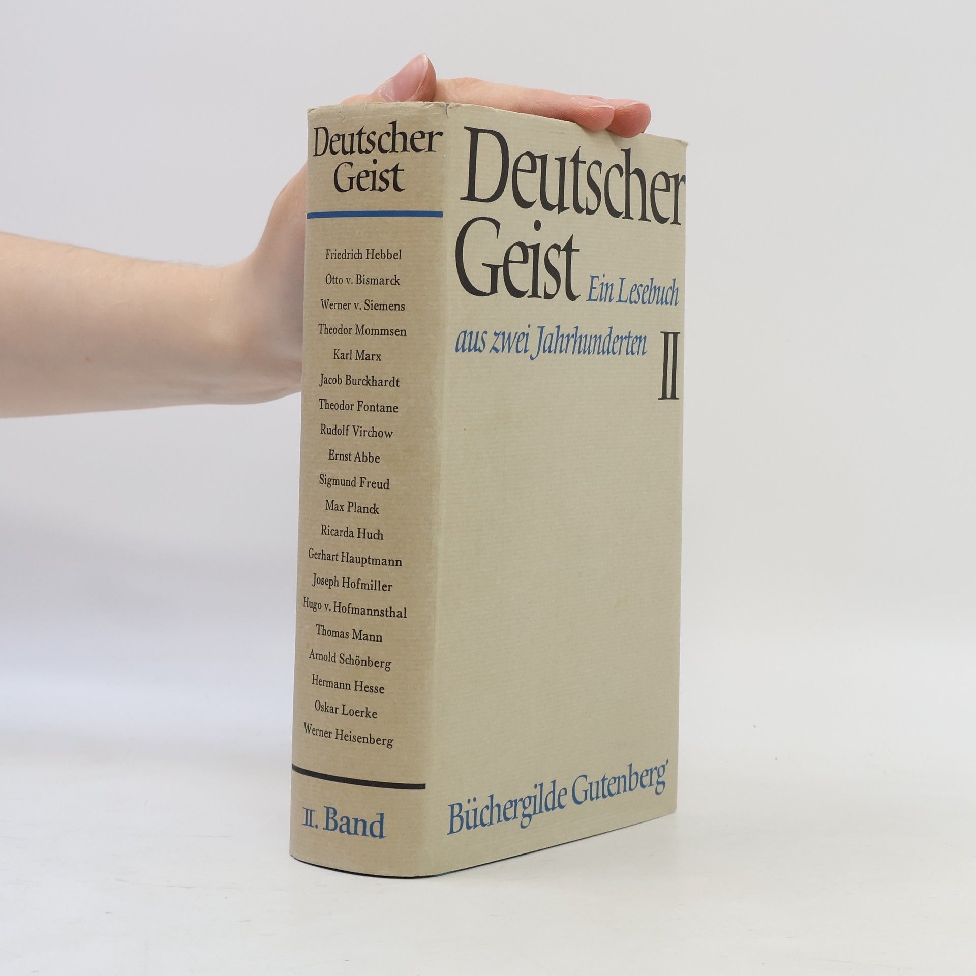 Autorenkollektiv Deutscher Geist: Ein Lesebuch aus zwei Jahrhunderten II.