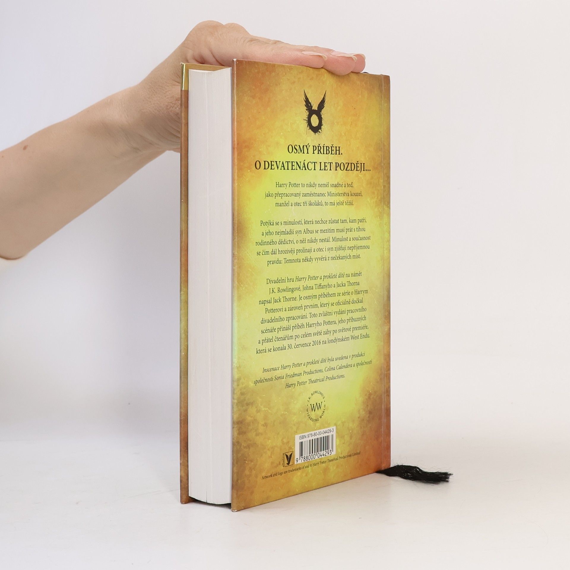 Jack Thorne Harry Potter a prokleté dítě