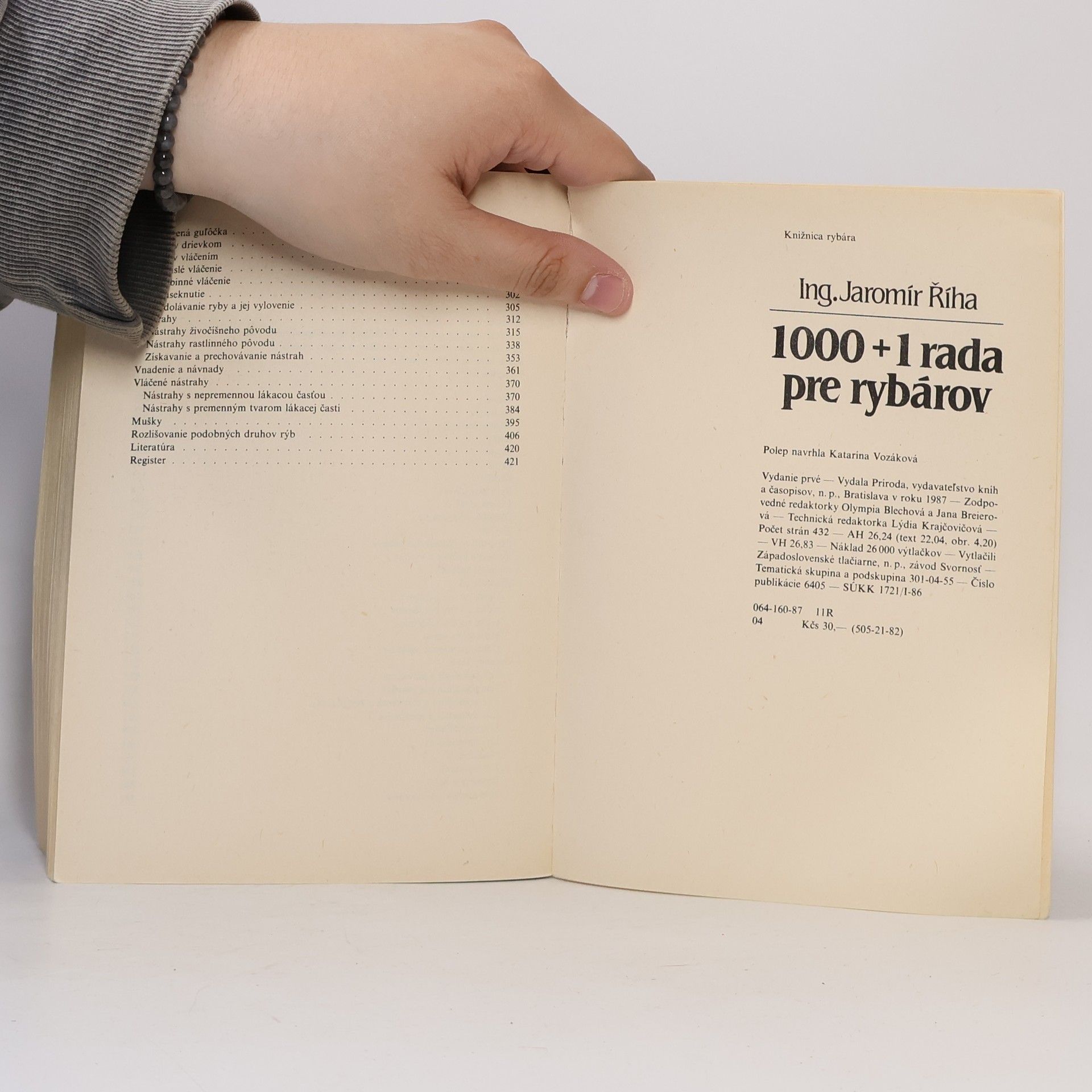 Jaromír Říha 1000 + 1 rada pre rybárov