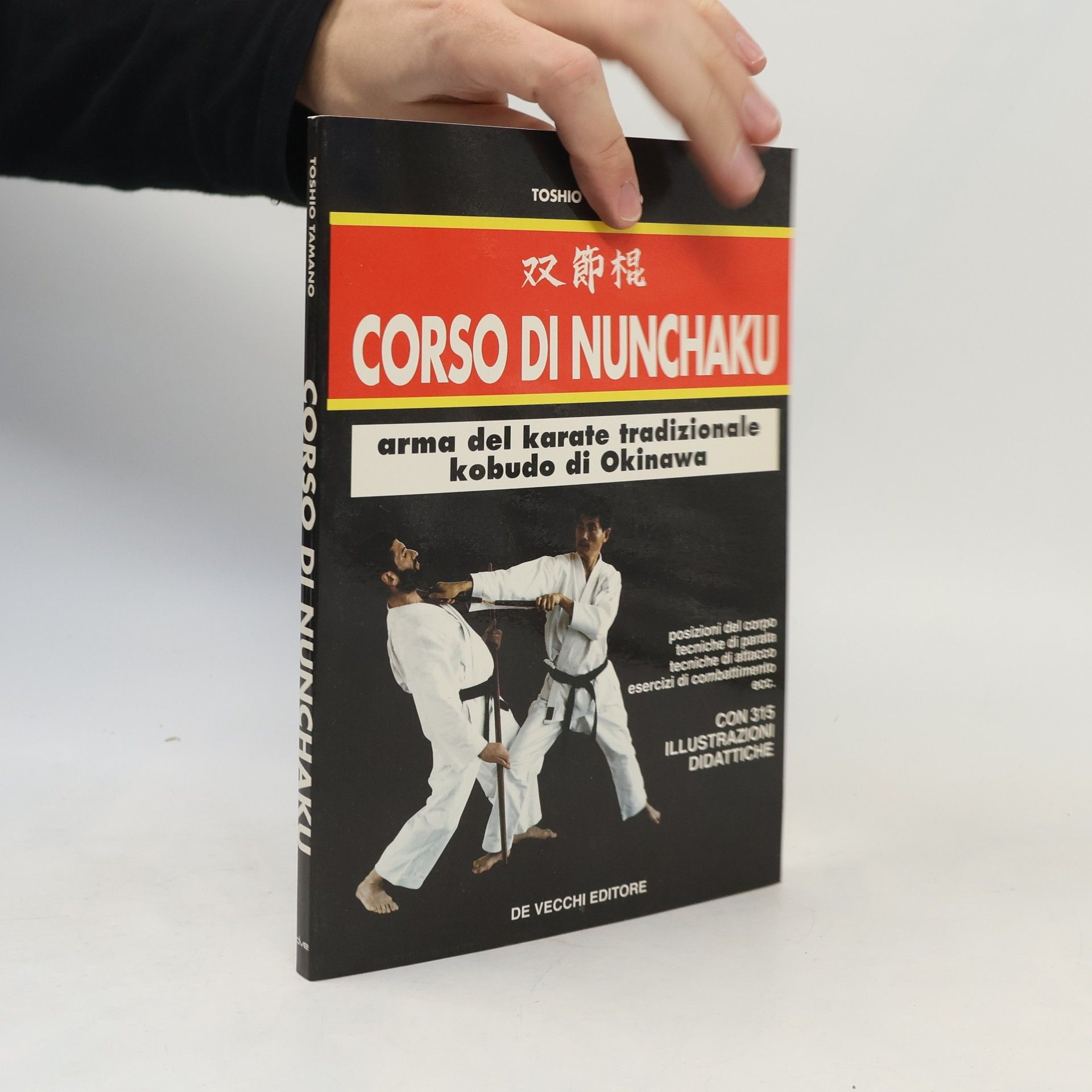 Toshio Tamano Corso di nunchaku
