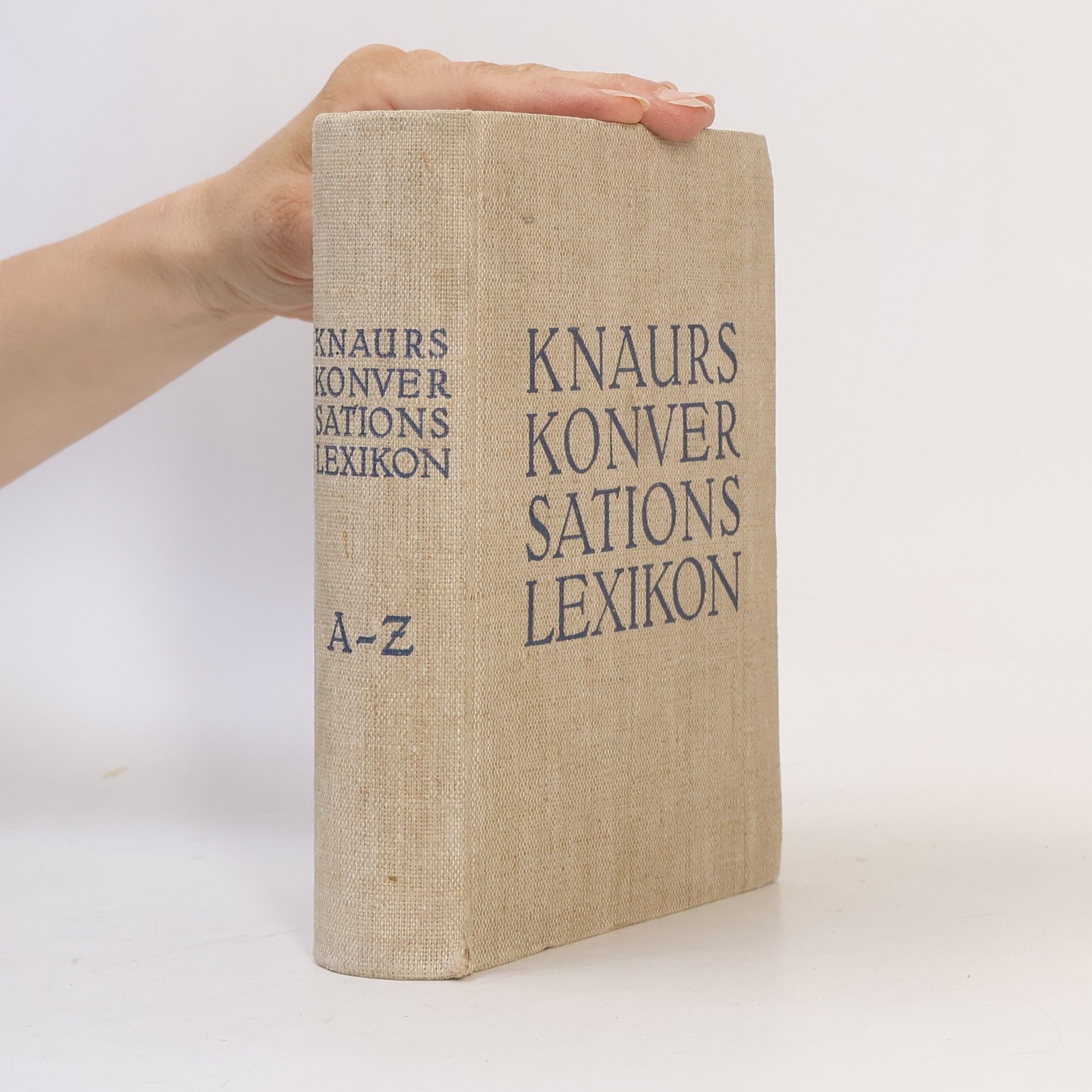 Autorenkollektiv Knaurs Konversations-Lexikon, A-Z