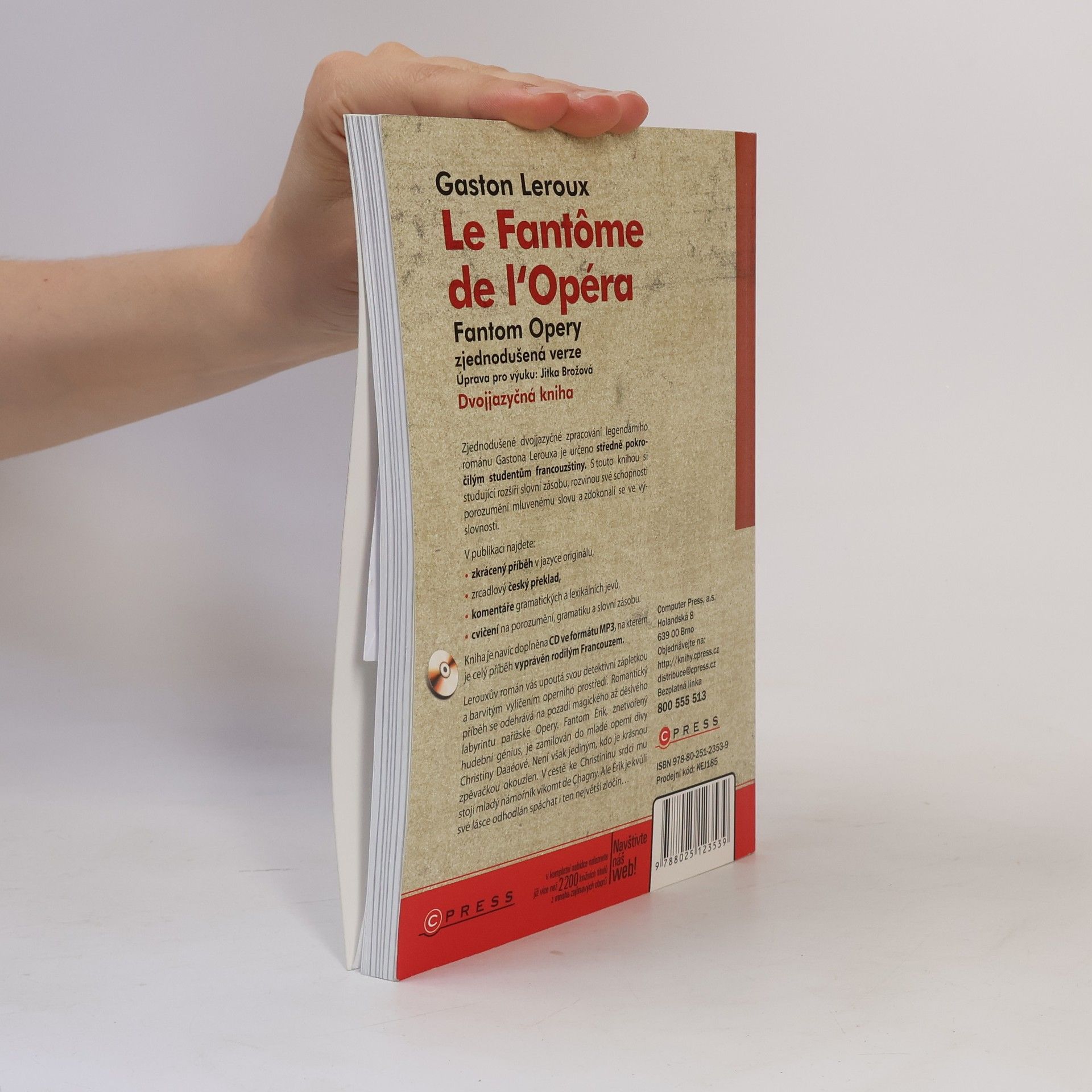 Gaston Leroux Fantom opery / Le Fantôme de l´Opéra