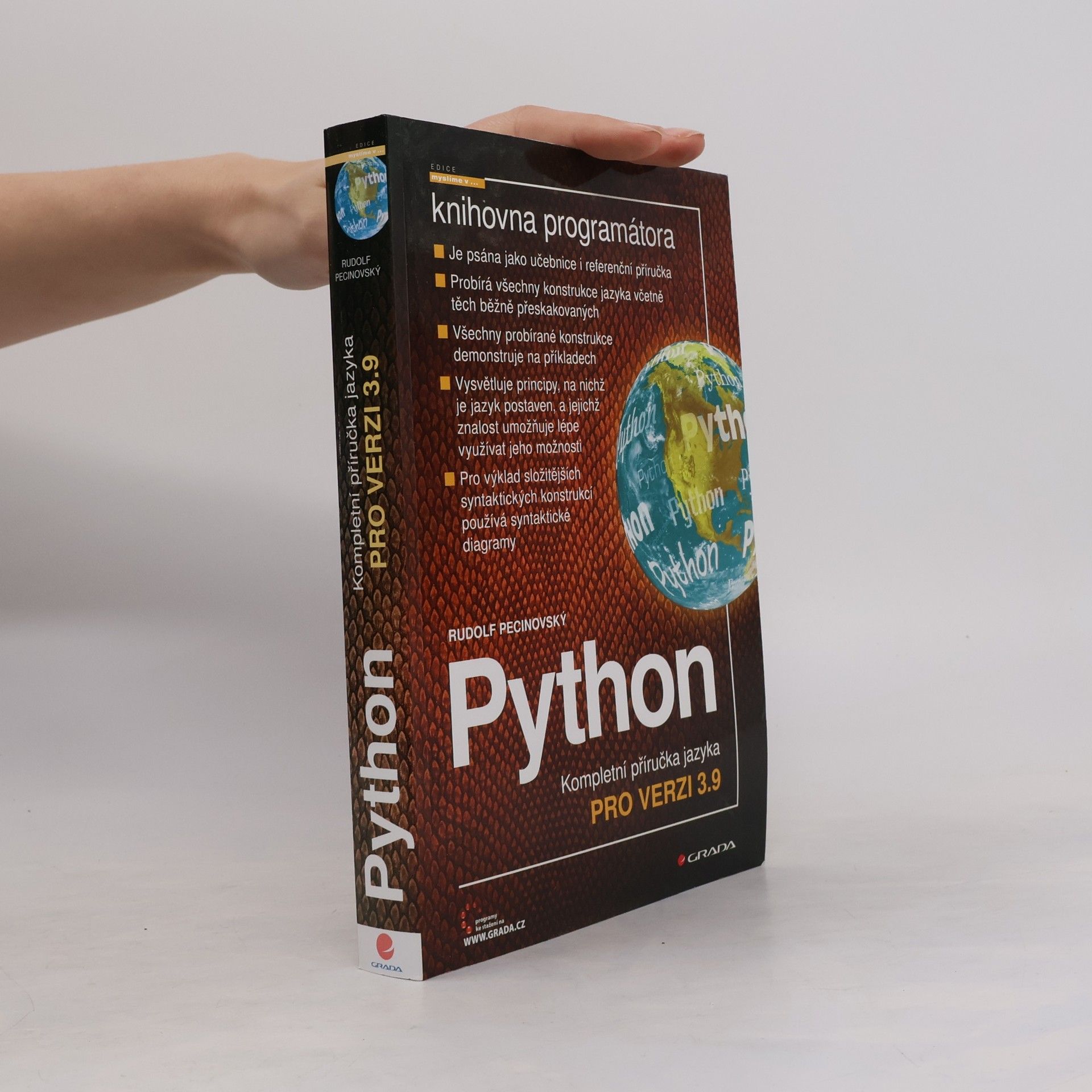 Rudolf Pecinovský Python: kompletní příručka jazyka pro verzi 3.9